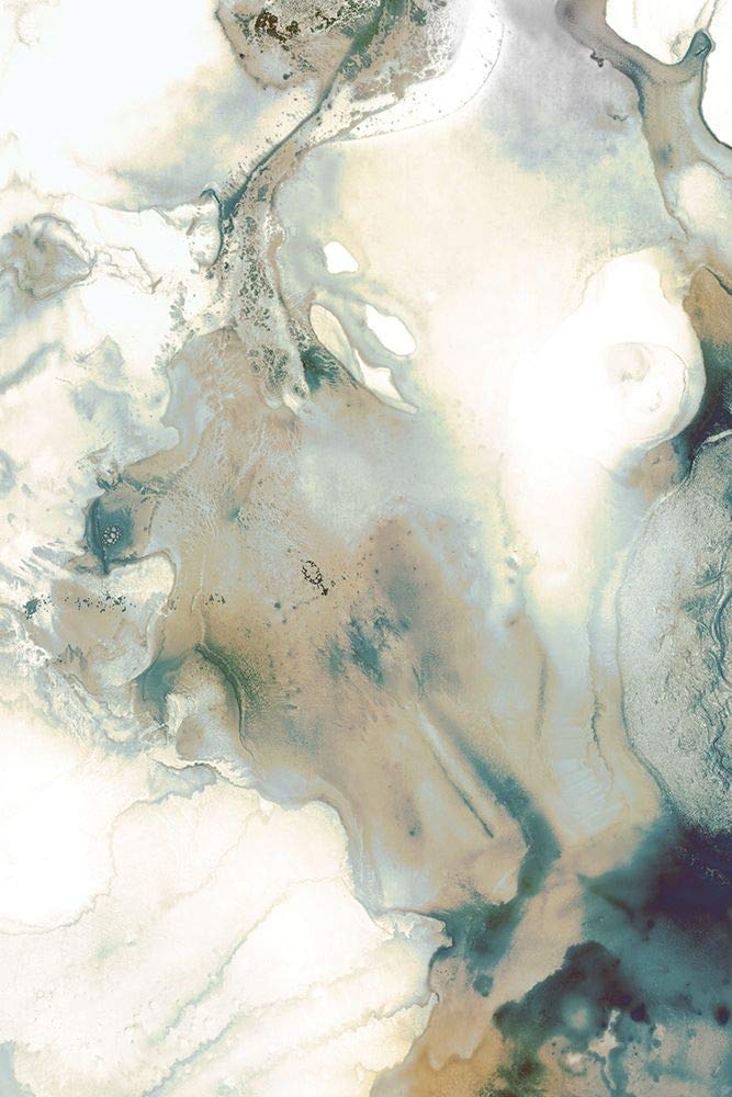 PDXPG316CNEUTRALLARGE Mint Bubbles IV Neutral Version PI Studio Poster Print - 24x36 Inch Multicolor Wall Art for Living Room, Bedroom & Office Decor