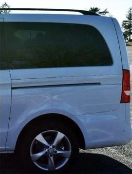 AM Auto Mercedes Metris 2015+ Driver Side Rear Quarter Window Replacement Part - Fits 126