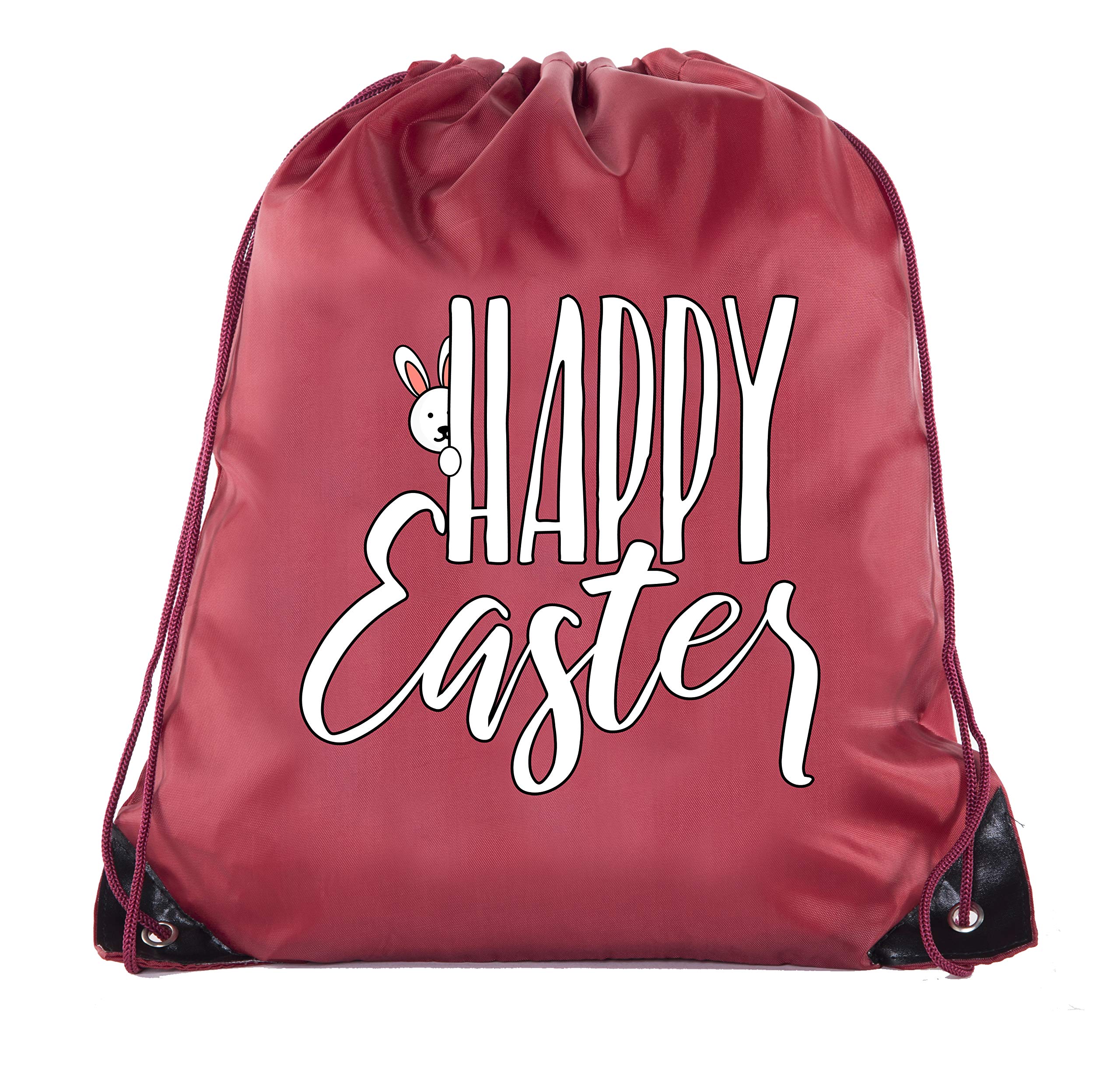 Easter Basket Bags with Drawstring - Bulk Party Favor Goody Bags for Easter Bunny Theme - Perfect for Easter Egg Hunts, Kids Party Favors & Spring Celebrations