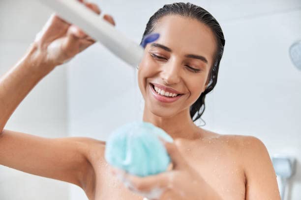 Organic Natural Loofah Sponge for Bath & Shower - Exfoliating Body Scrubber for Men & Women | Back Scrubber, Body Wash Sponge | Eco-Friendly Skin Care (Set of 3, Green) | Perfect for Daily Exfoliation & Deep Cleansing