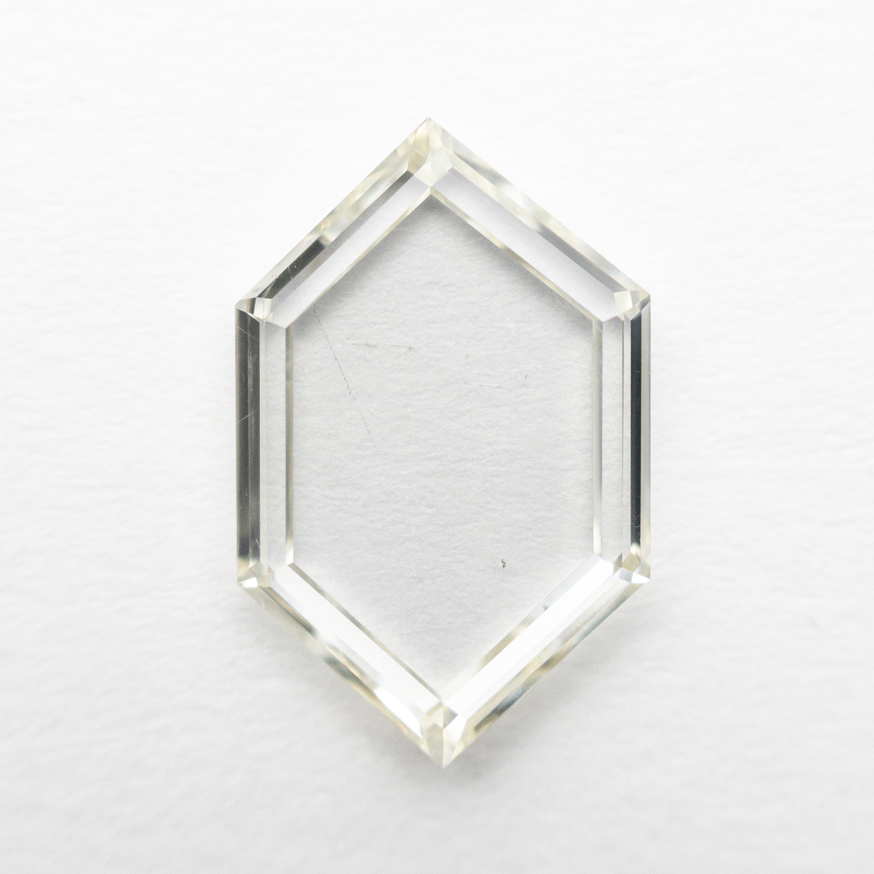 2.37ct Hexagon Portrait Cut Loose Diamond - 13.28x8.43x2.07mm SI2 Clarity for Jewelry Making & Engagement Rings (21688-01)