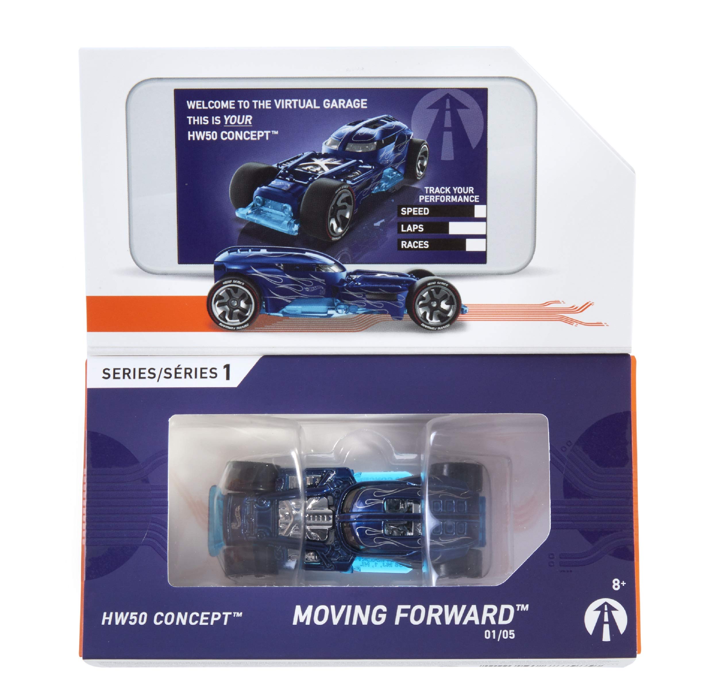 Hot Wheels Mattel ID Toy Car - 50th Anniversary Edition for Kids Ages 8+ (FXB45) - Perfect for Collecting, Racing & Birthday Gifts