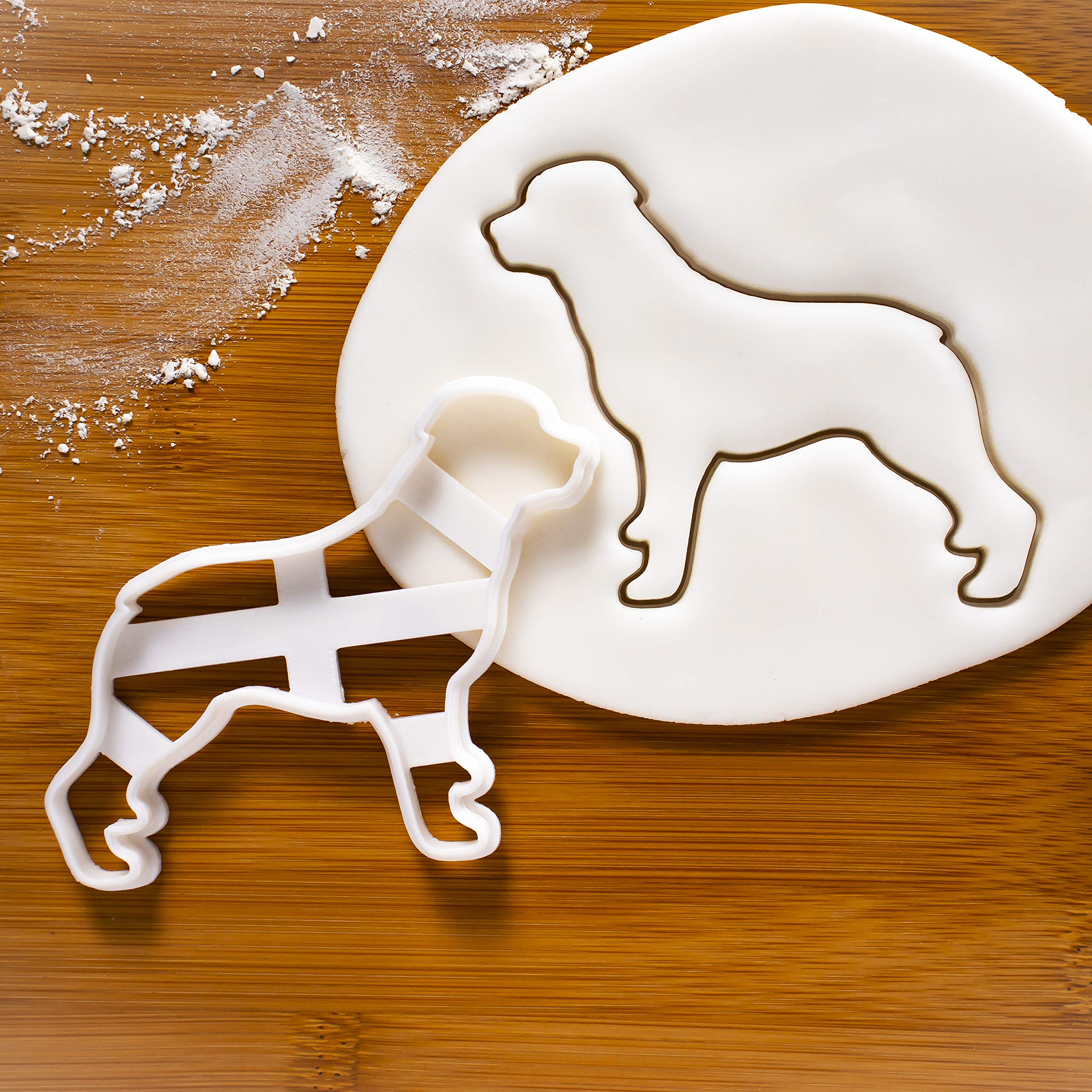Rottweiler Dog Cookie Cutter - Stainless Steel Dog Bone Shaped Dough Mold for Baking, Cake Decorating, and DIY Pet Treats - Perfect for Dog Lovers and Home Bakers