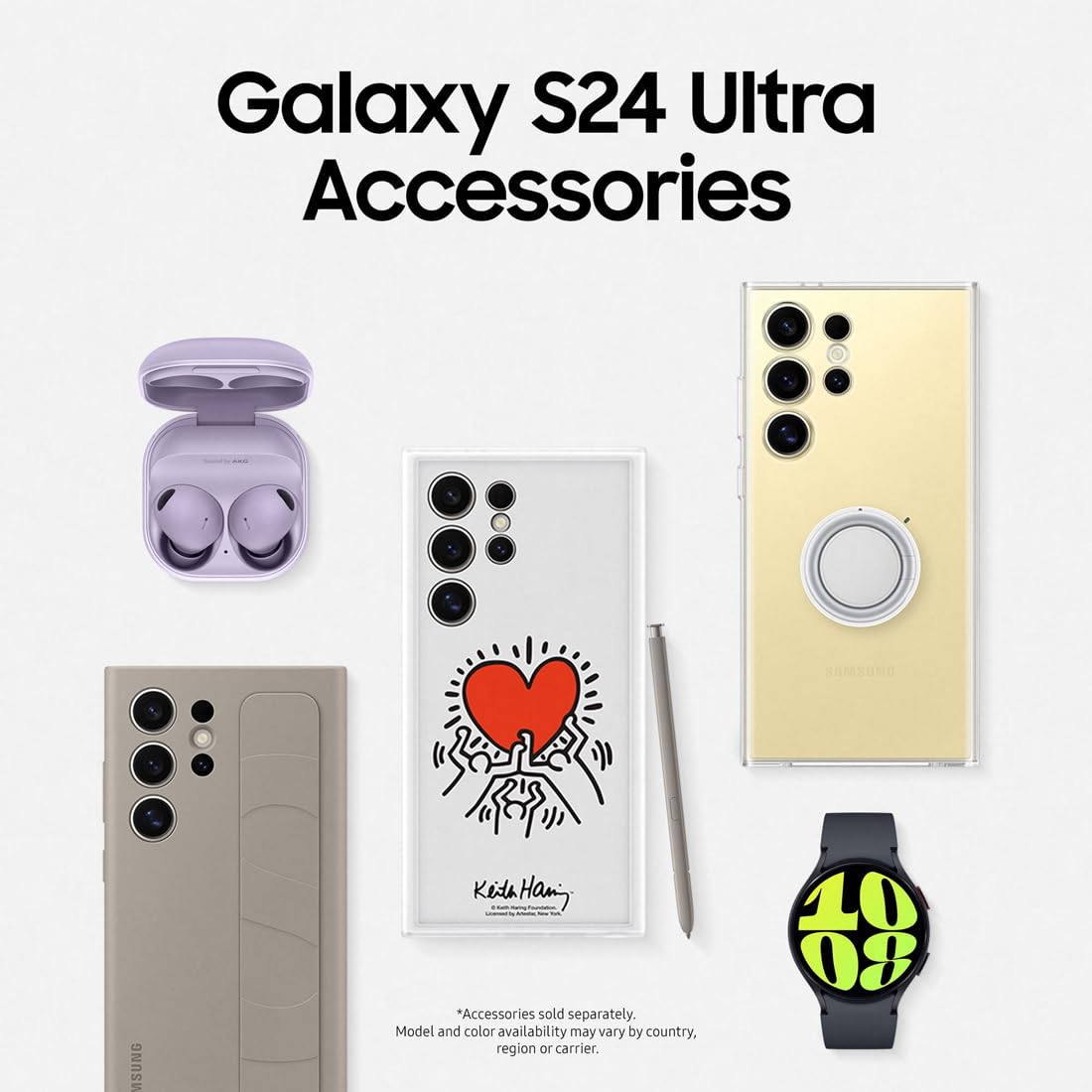 Samsung Galaxy S24 Ultra AI Smartphone - 12GB RAM 512GB Storage, 200MP Pro Camera with S Pen, Titanium Gray | Long Battery Life Android Phone for Business & Photography | 3-Year UK Warranty