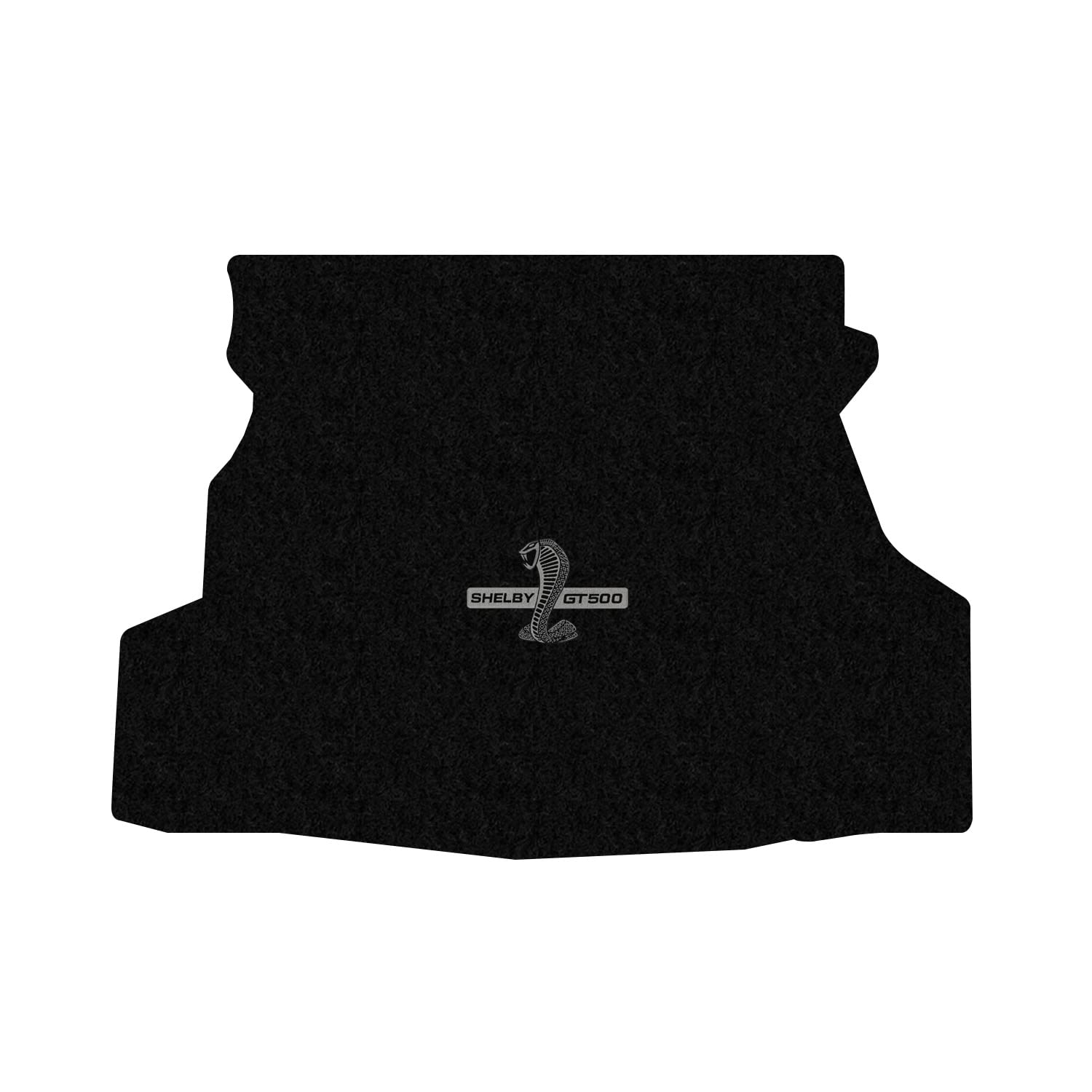 Premium Custom-Fit Carpet Floor Mats for 2007 Shelby Mustang GT500 (Black, Coupe) - Luxury Car Floor Liners with Snake Logo | Perfect for Daily Driving & Car Shows