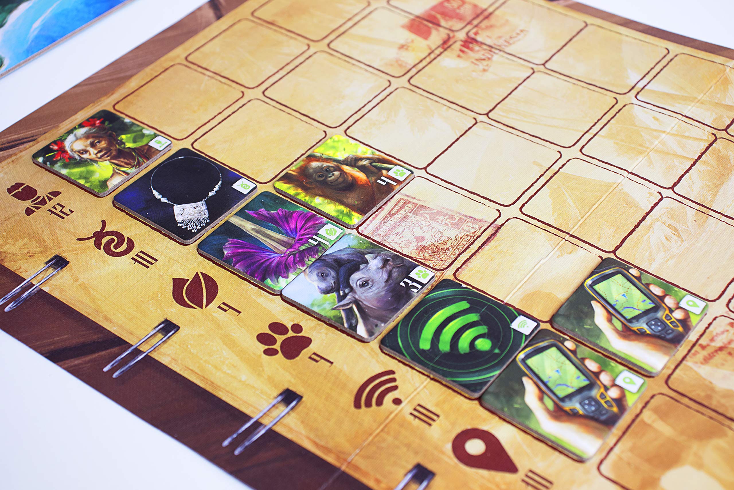 Sumatra Adventure Board Game - Strategic Exploration Game for Families & Kids Ages 8+ | 2-5 Players | 45 Min Playtime | Ludonova | Perfect for Family Game Nights & Strategy Game Enthusiasts