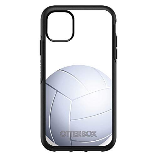 White Volleyball On Black Case