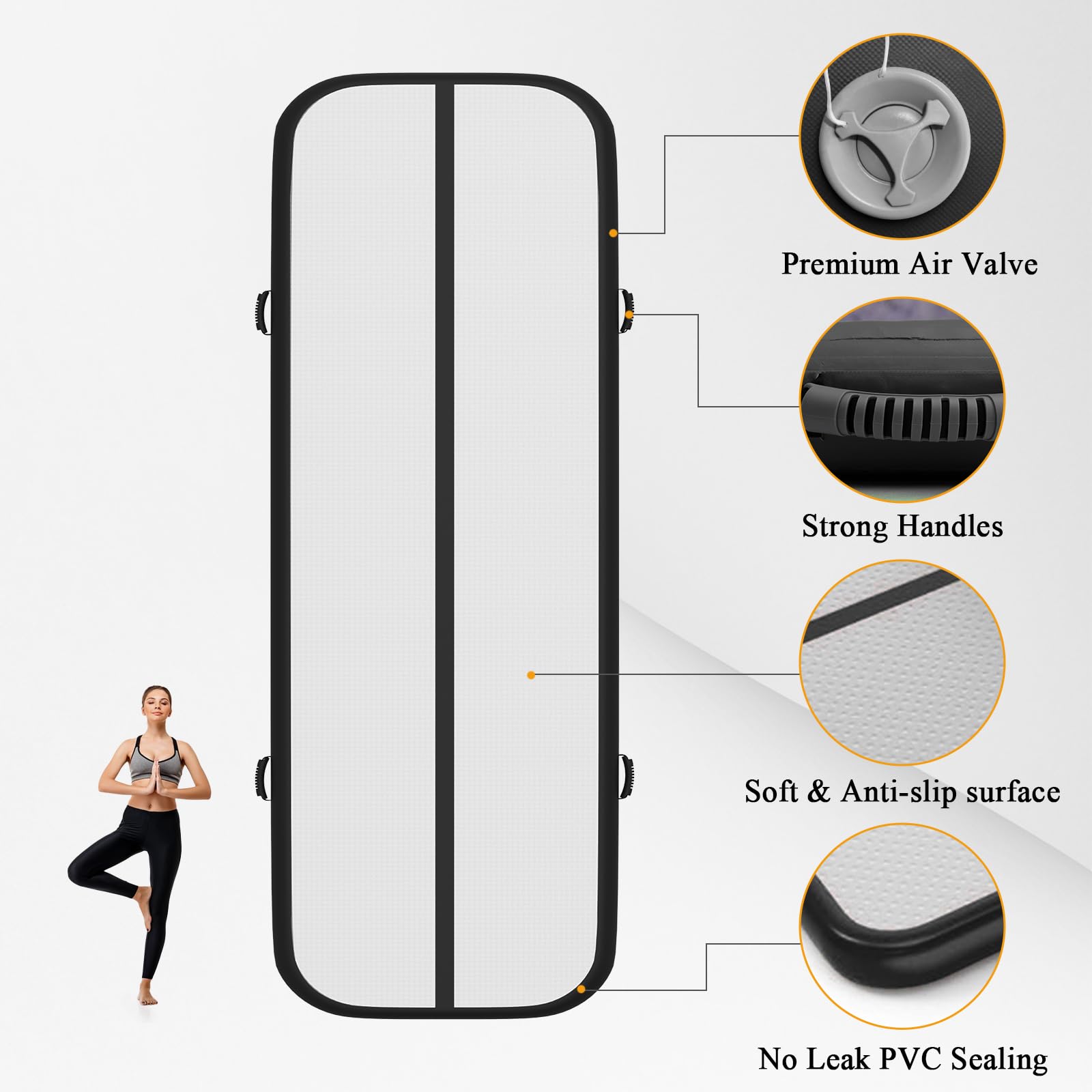 Inflatable Gymnastics Tumbling Mat 4