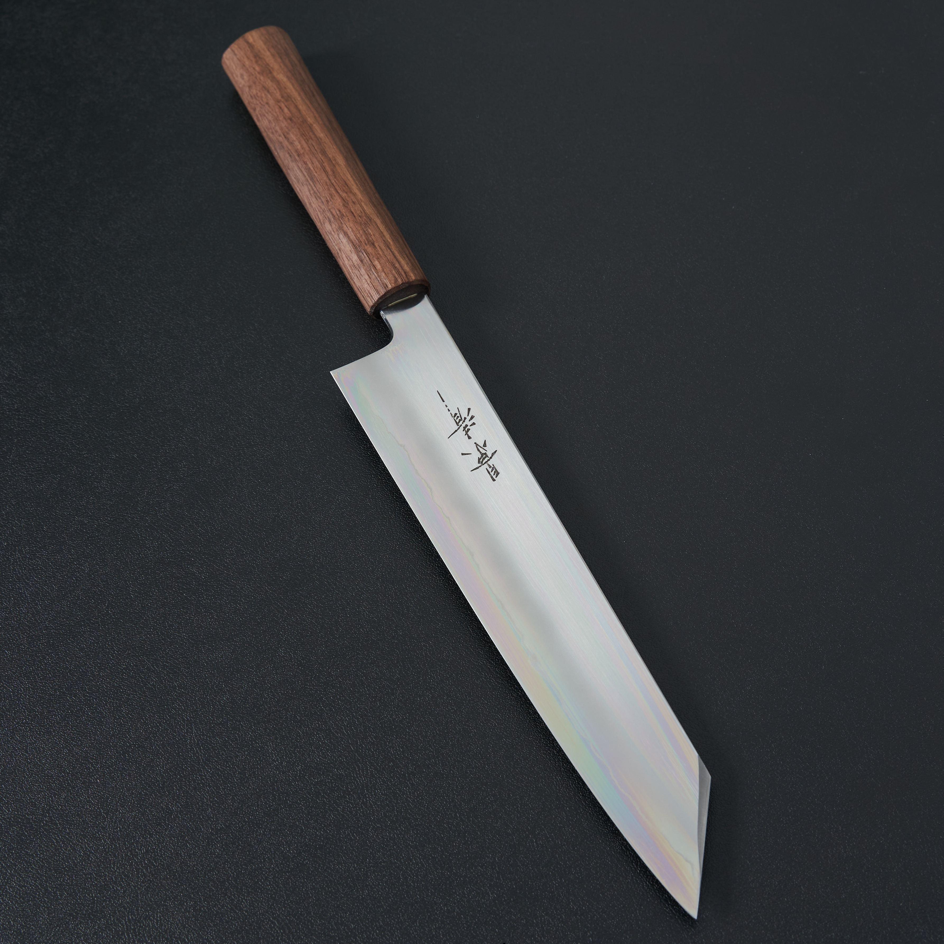 Premium Kagekiyo Ginsan Kiritsuke Knife 240mm - Japanese Stainless Steel Chef's Knife with Walnut Handle - Perfect for Sushi, Sashimi & Precision Cutting