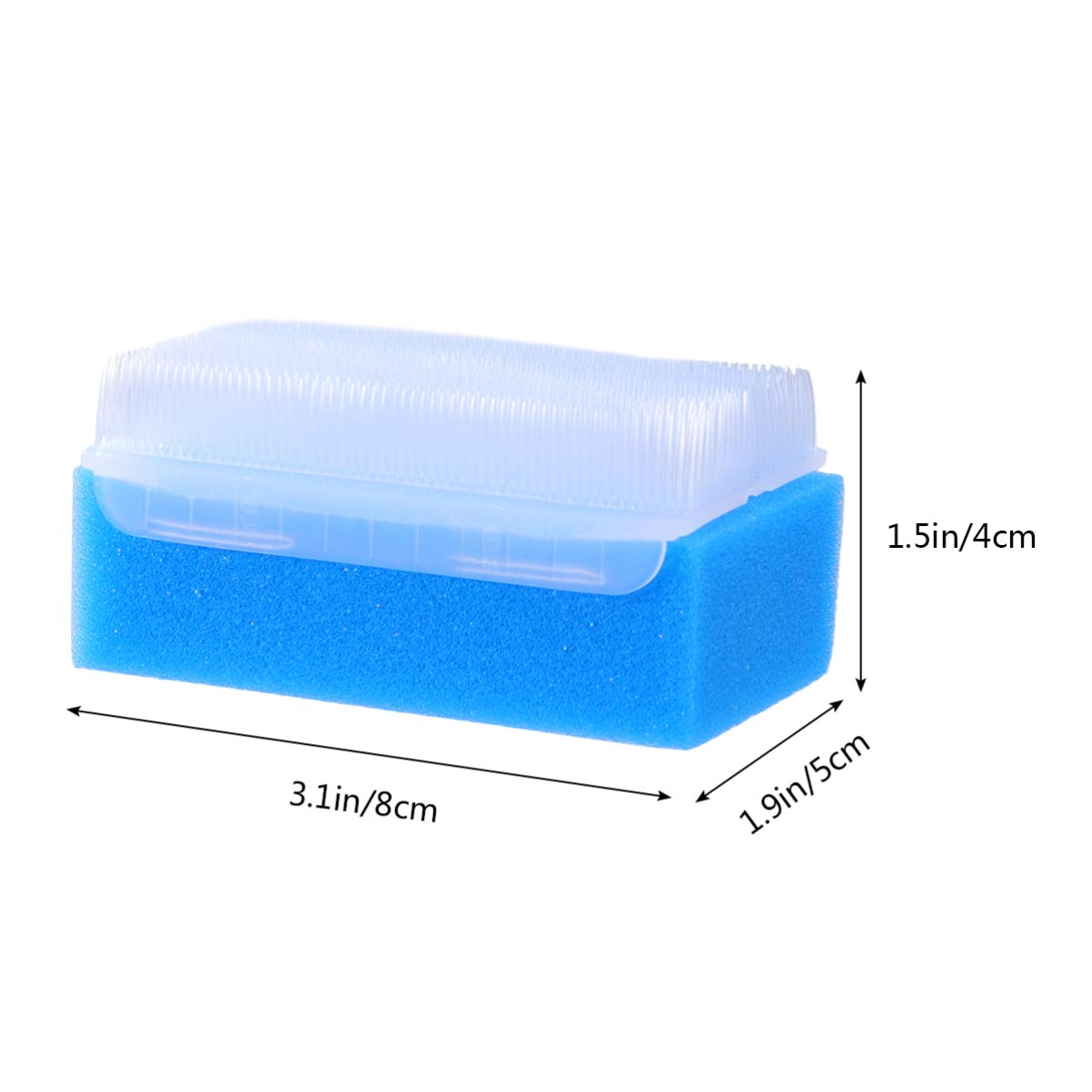 3Pcs Scalp Scrubber for Shampooing - Double Sided Hair Cleaning Sponge for Adults & Babies - Gentle Exfoliation for Cradle Cap & Scalp Care - Perfect for Bath Time, Spa Days & Sensitive Scalp Treatment