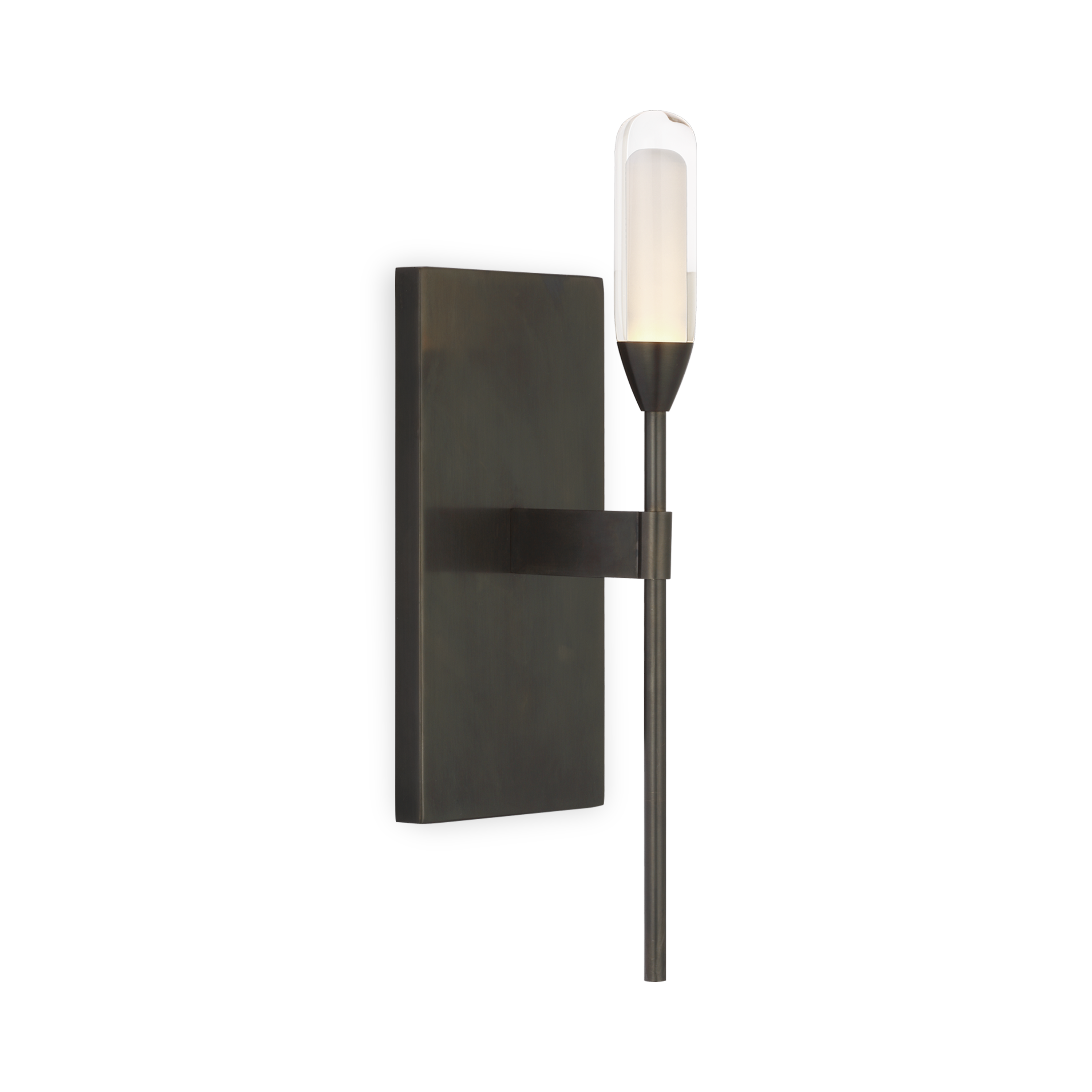 Overture Medium Sconce Wall Light - Modern LED Wall Sconce for Bedroom, Living Room & Hallway Lighting - Energy Efficient Indoor Wall Lamp with Adjustable Brightness