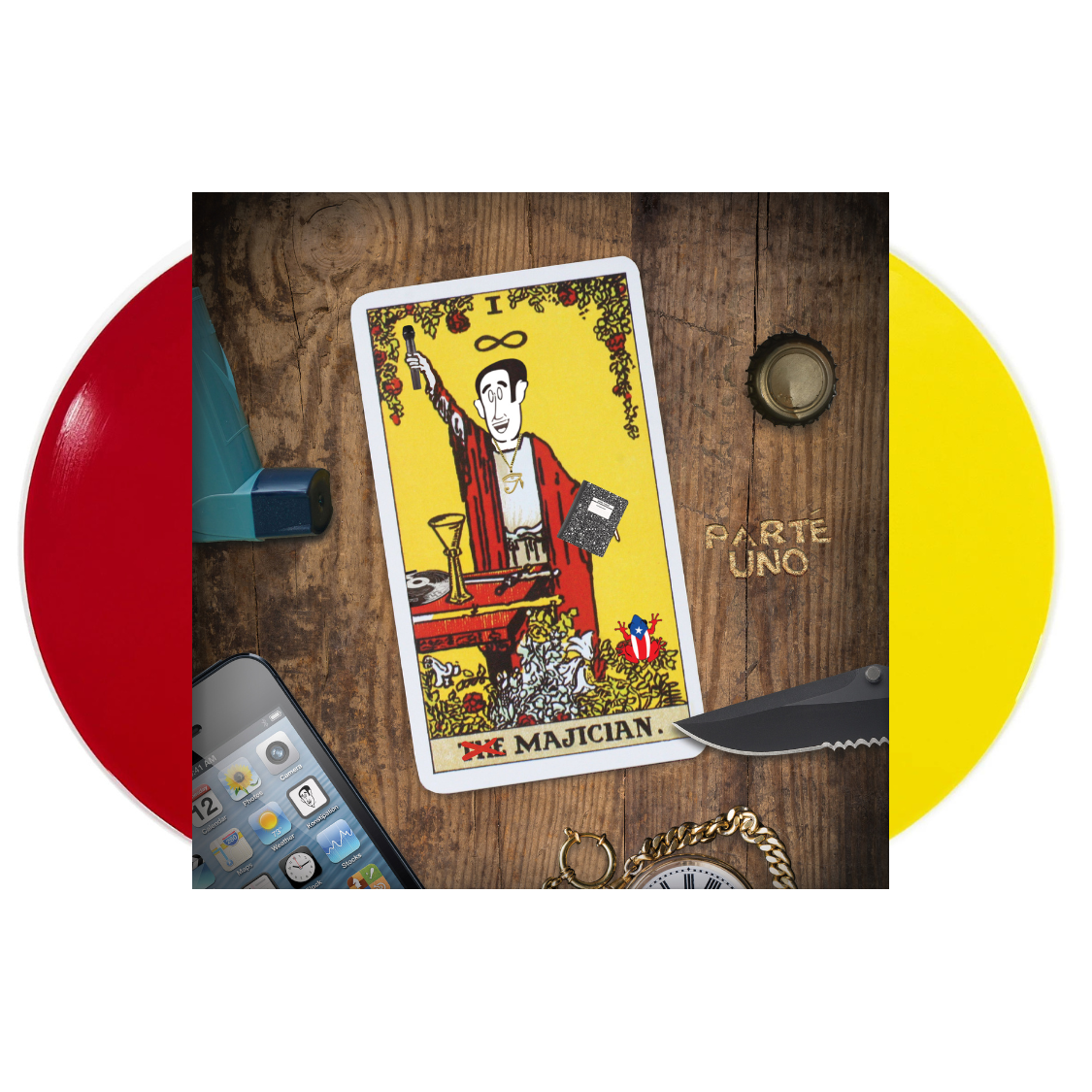 Majician (Colored 2xLP Vinyl Record) - Limited Edition Collector's Item for Music Enthusiasts & Vinyl Lovers - Perfect for Home Listening, DJ Sets, and Gift Giving