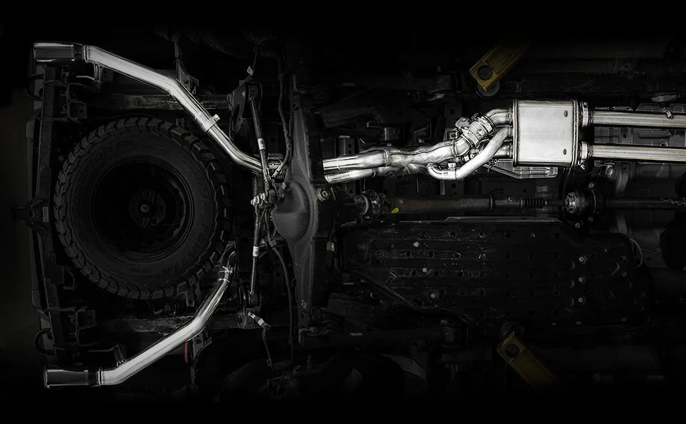 2024 Ford Ranger Raptor Competition Series Cat-Back Exhaust System - High Performance Upgrade for Off-Roading & Racing
