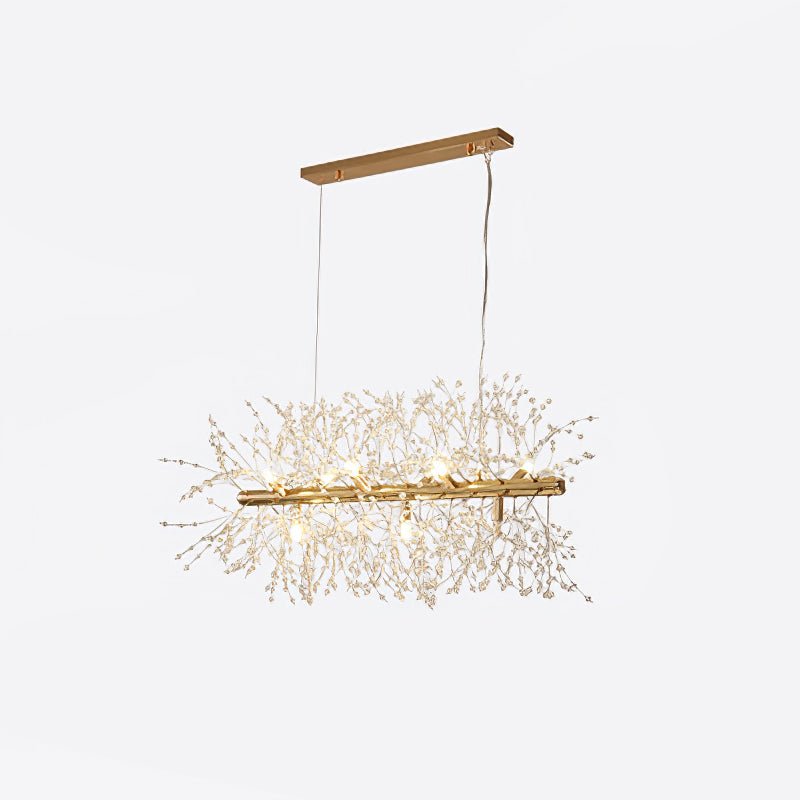 Dandelion Chandelier - Elegant Floral Ceiling Light Fixture for Living Room, Bedroom & Dining Room Decor | Perfect for Boho, Farmhouse & Modern Interior Design