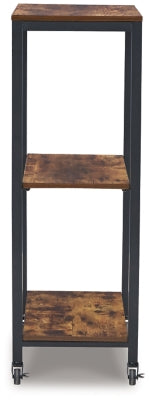 Bevinfield Bar Cart - Stylish Rolling Serving Cart with Wheels for Home, Kitchen, or Party | Perfect for Wine, Cocktails & Beverage Storage | Modern Mobile Drink Cart for Living Room, Dining Room & Outdoor Entertaining