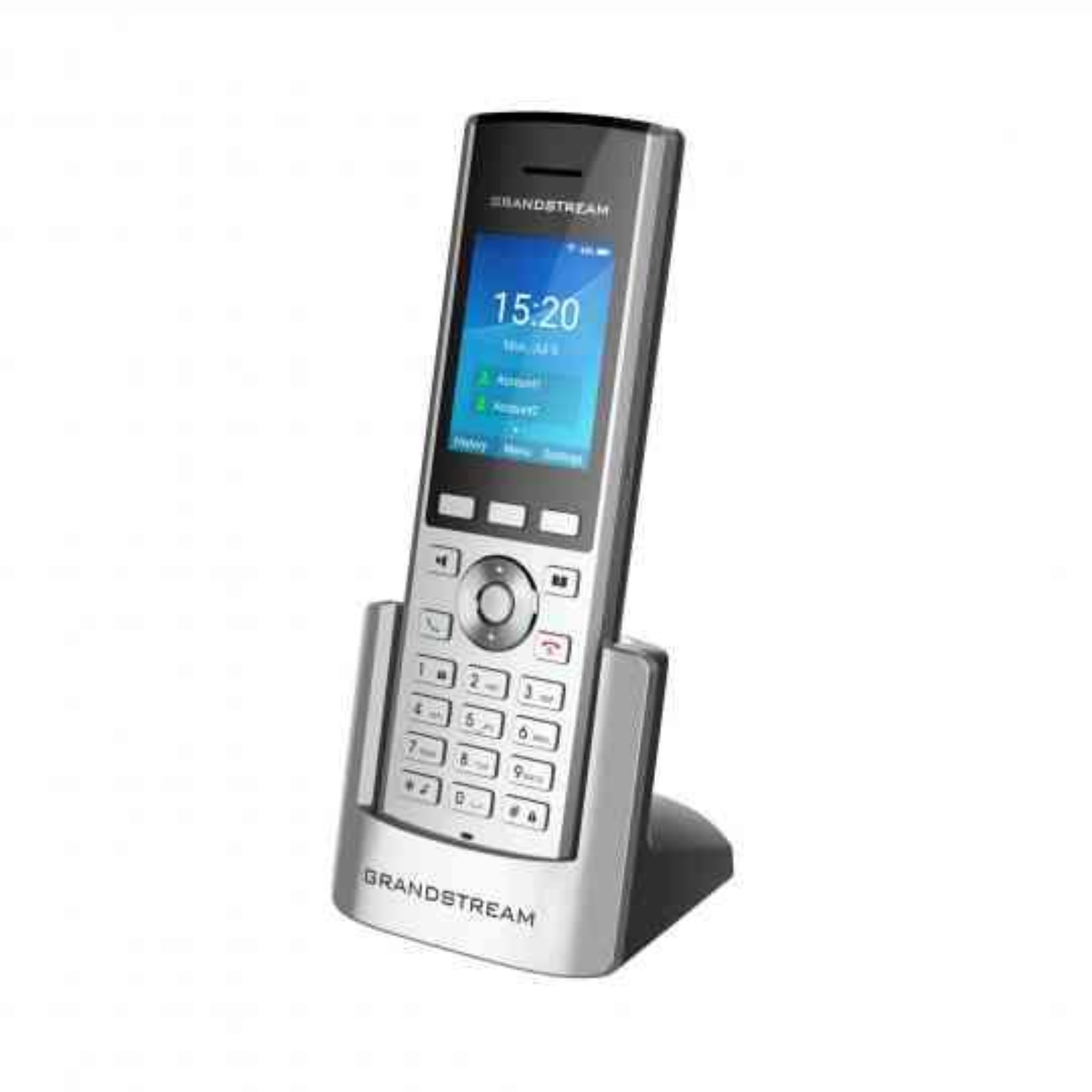 Grandstream WP820 Wireless Wi-Fi VoIP Phone for Business & Home - Cordless IP Phone with HD Voice, Dual-Band WiFi, Bluetooth - Perfect for Office, Warehouse & Remote Work