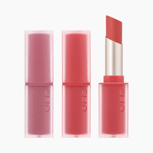 CLIO Chiffon Mood Lipstick - 3.2g Velvet Matte Liquid Lipstick, Long Lasting & Hydrating, Perfect for Daily Wear & Special Occasions
