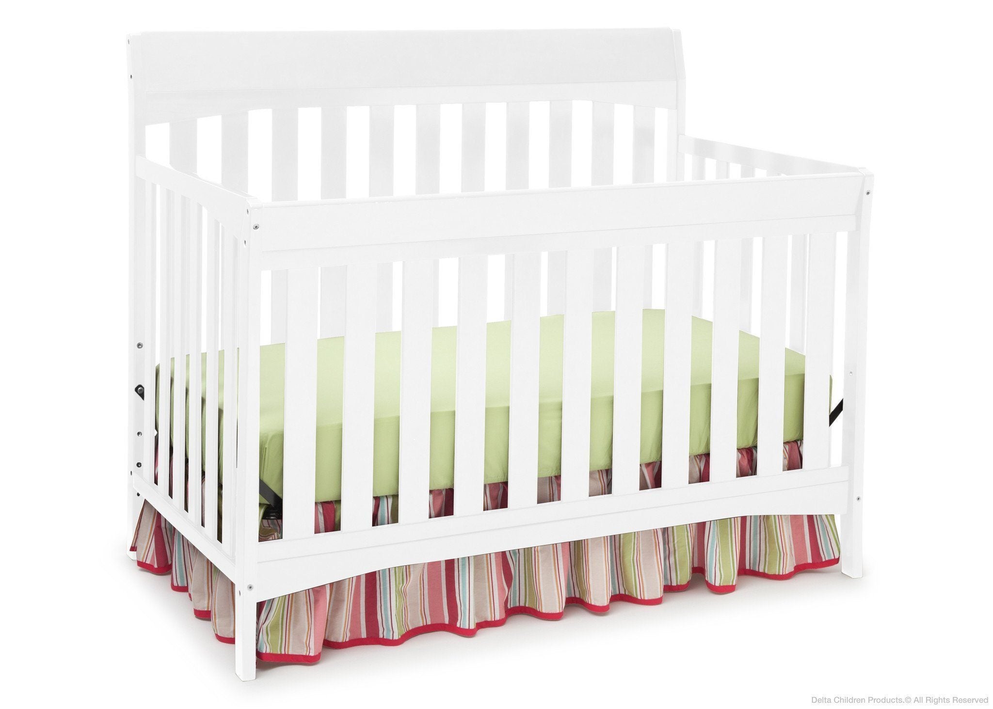 Remi 4-in-1 Convertible Baby Crib - Toddler Bed, Daybed & Full Size Bed - Safe Nursery Furniture for Newborn to Teen - Perfect for Bedrooms, Daycare & Guest Rooms