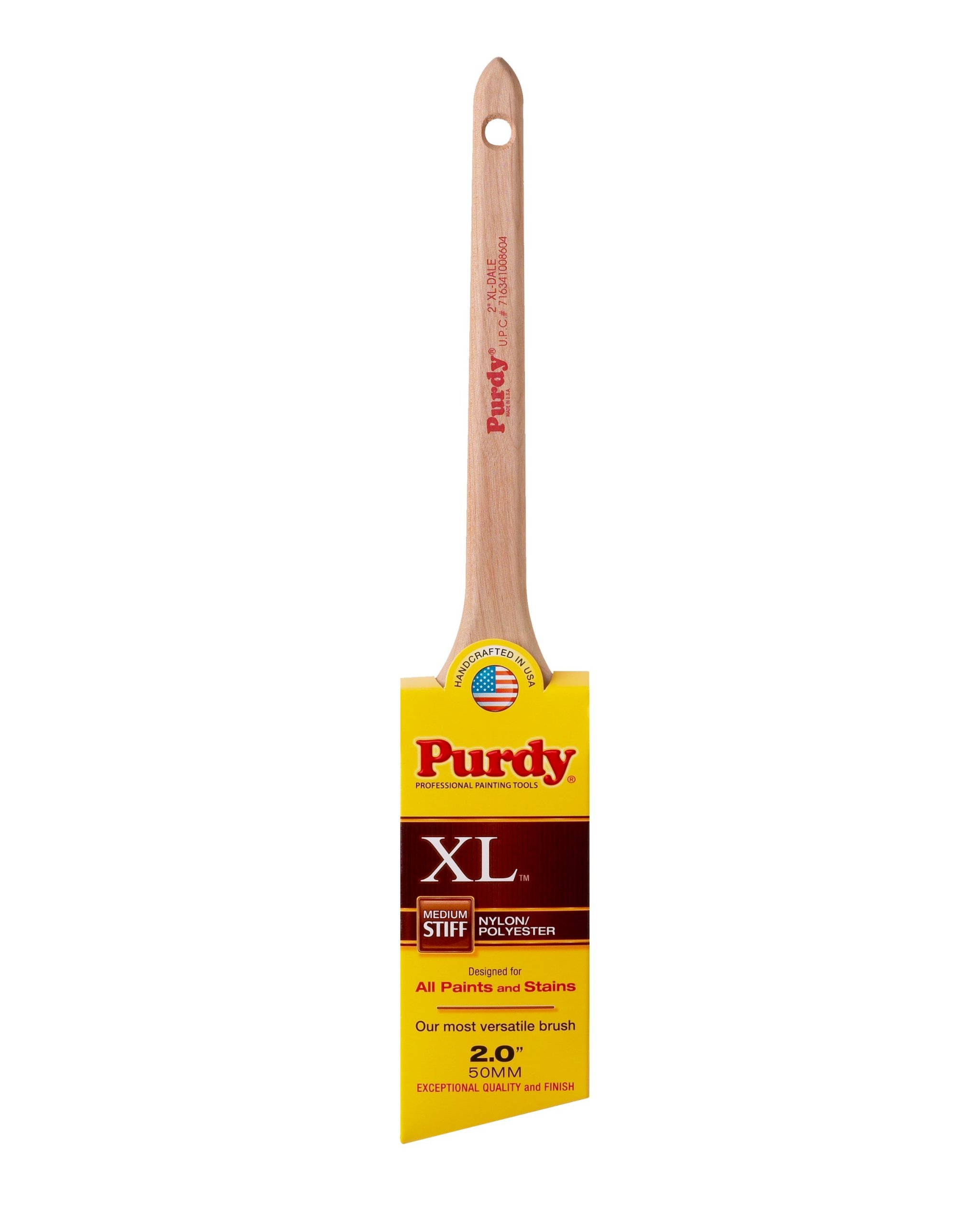 Purdy 144080320 XL Angular Trim Dale Paint Brush (Pack of 6) - 2 Inch Professional Paintbrush for Trim & Edges - Perfect for Interior Painting, DIY Projects & Home Renovation