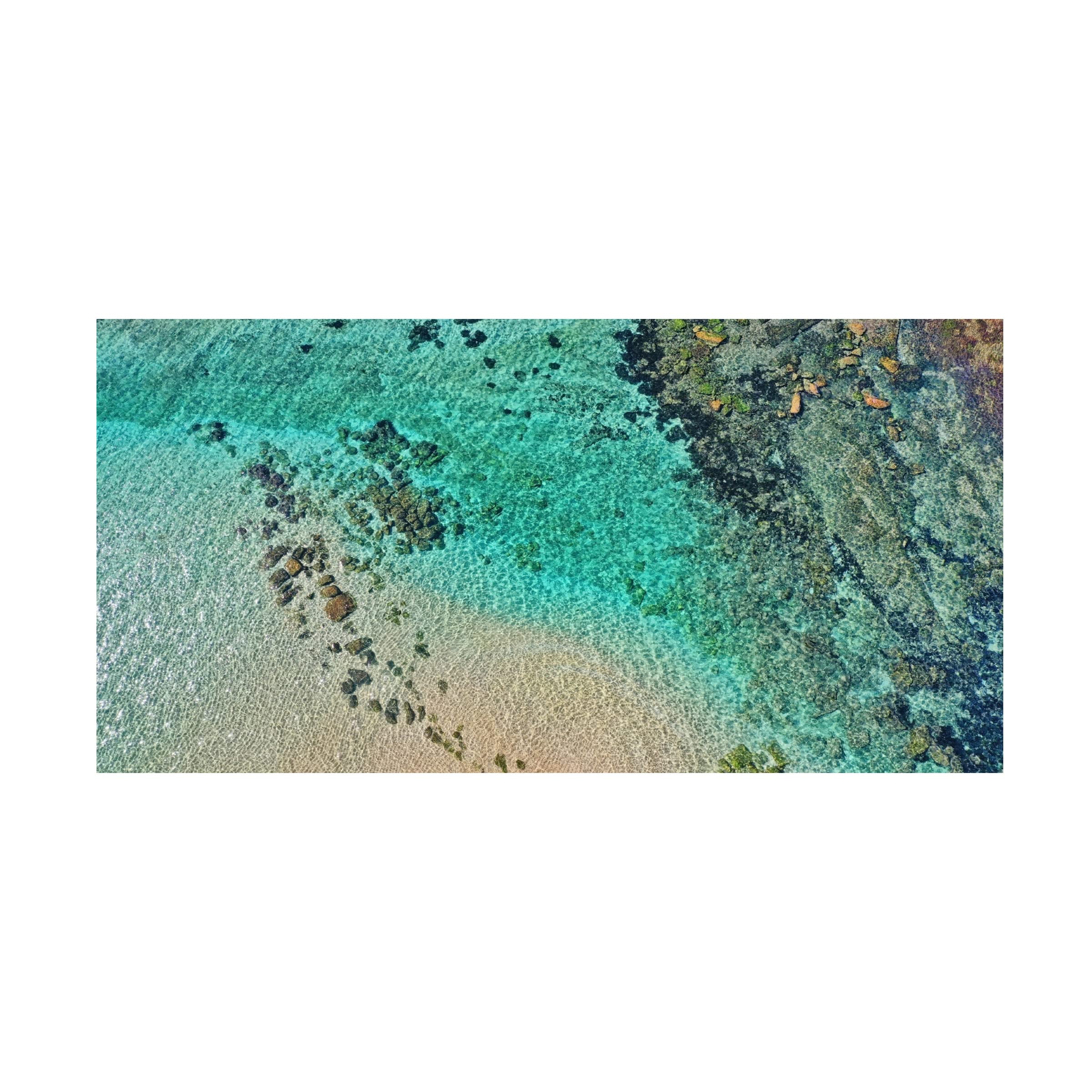 Trademark Fine Art 'Ocean Vibes 2' Canvas Wall Art by Beata Czyzowska Young - Coastal Beach Decor for Living Room, Bedroom & Office