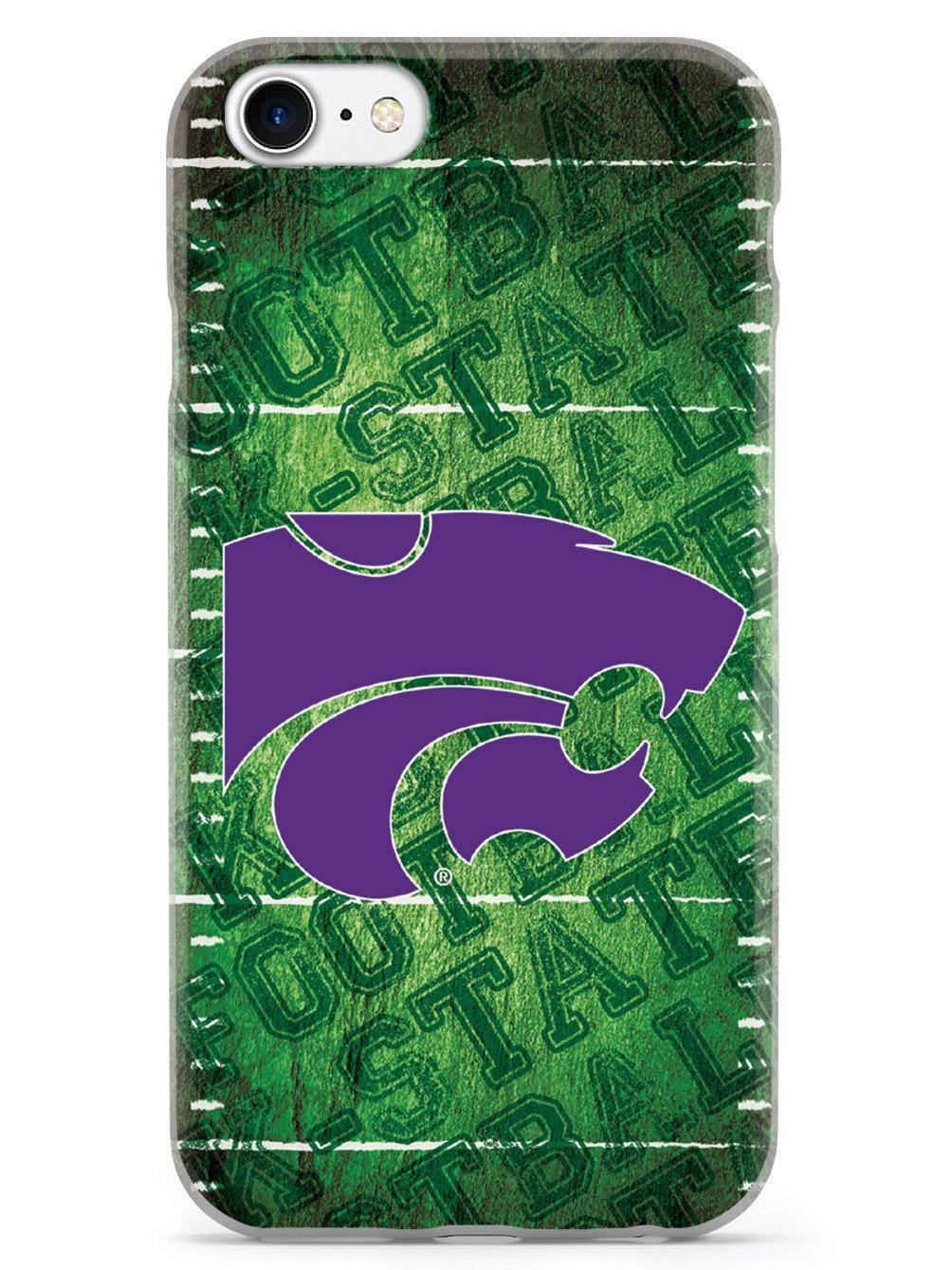 Kansas State University Wildcats Football iPhone SE Case - 3D Textured Protective Cover for Apple iPhone SE (2020/2022) - Shockproof & Anti-Slip Design - Perfect for Game Day, School Spirit & Everyday Use