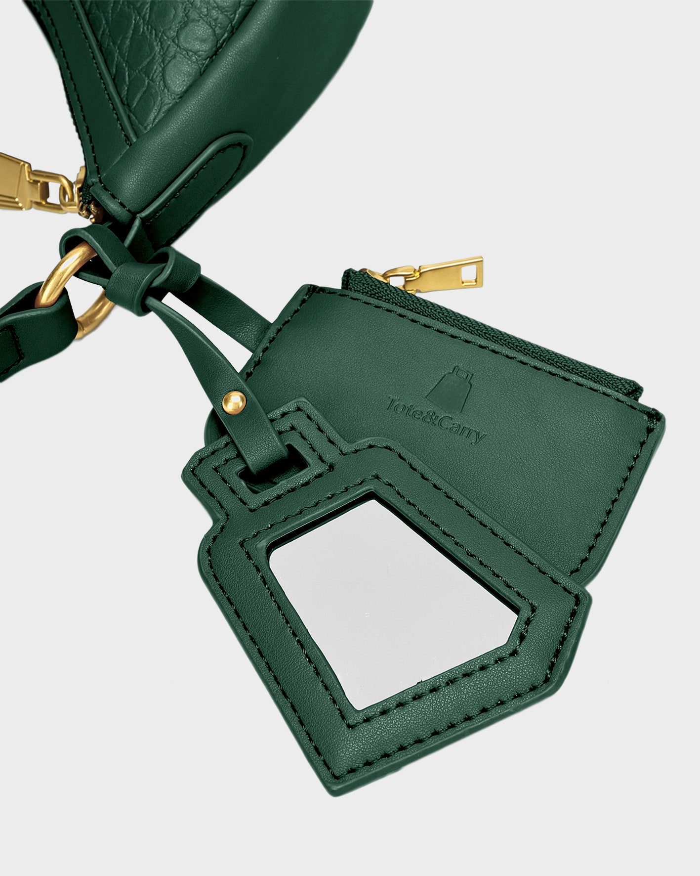 Stylish Emerald Green Shoulder Bag for Women - Trendy Crossbody Purse for Daily Use, Travel & Shopping