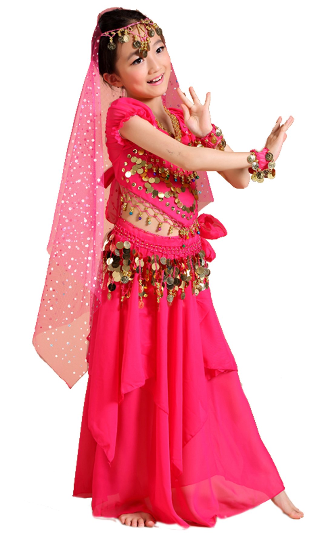 Astage Girls Princess Costume Set - Elegant Halloween Dress for Kids, Carnival & Dance Party Outfit | Perfect for Dress-Up, Birthday Parties & Theatrical Performances