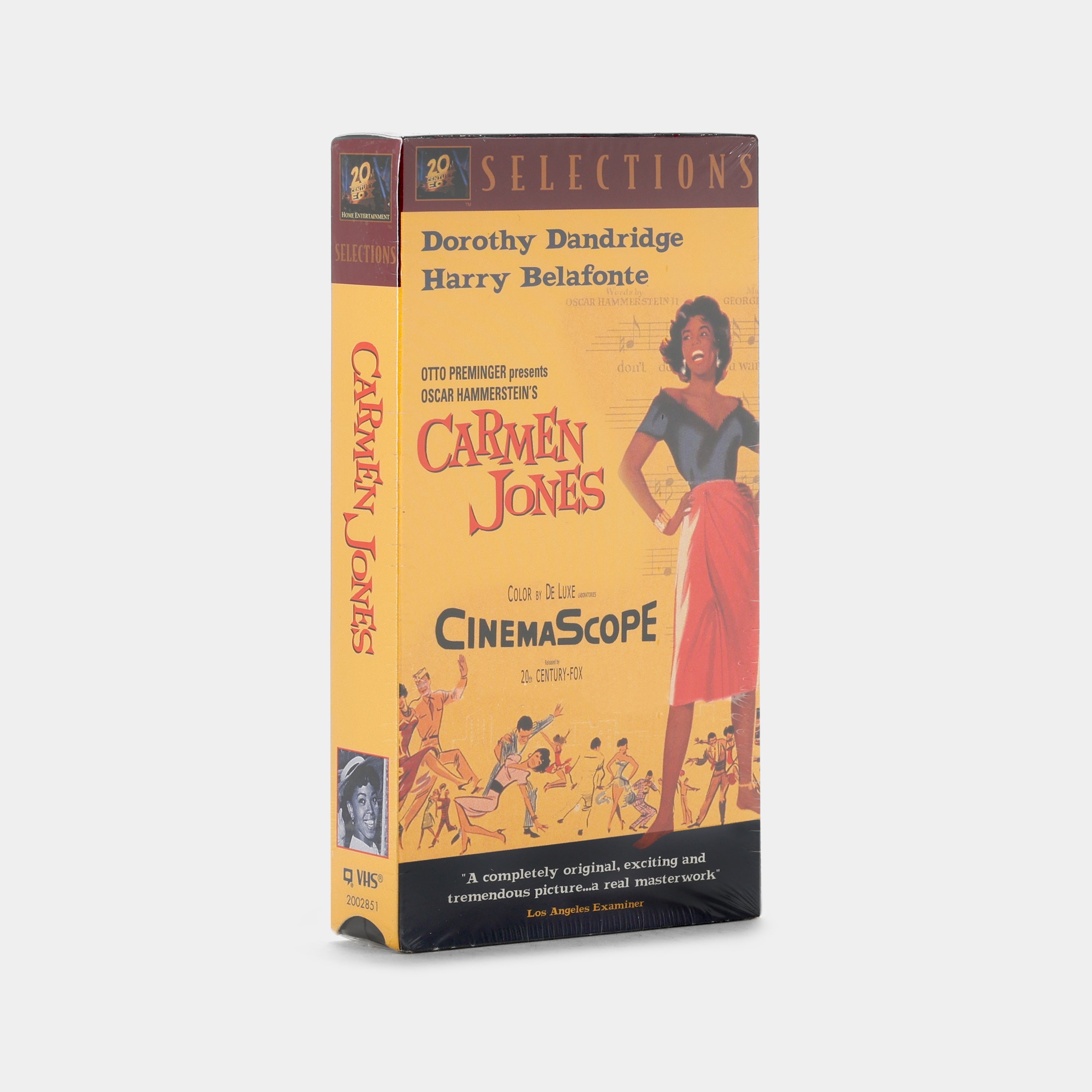 Carmen Jones (Sealed) VHS Tape - Classic Movie Collectible for Vintage Film Enthusiasts - Perfect for Home Theater & Nostalgic Movie Nights