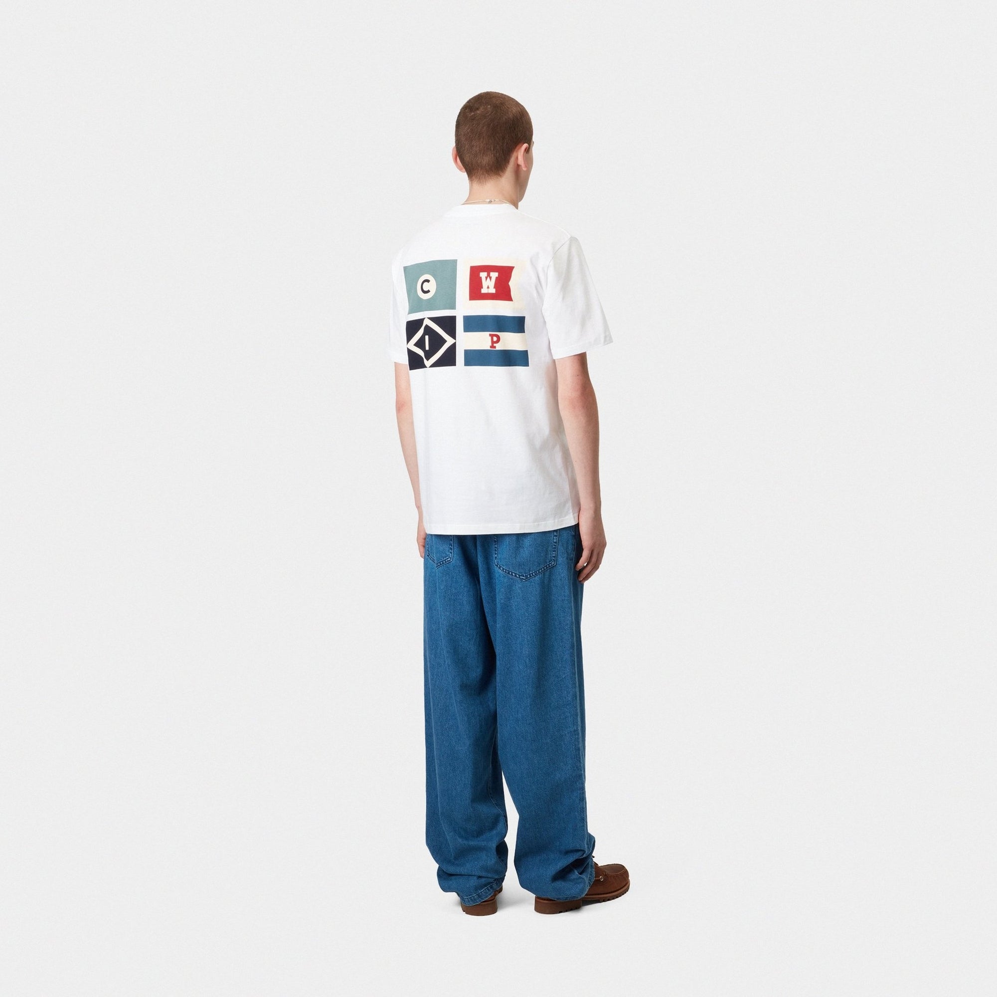 American Flag T-Shirt for Men & Women - Patriotic White Cotton Tee - Perfect for 4th of July, Memorial Day & Veterans Day