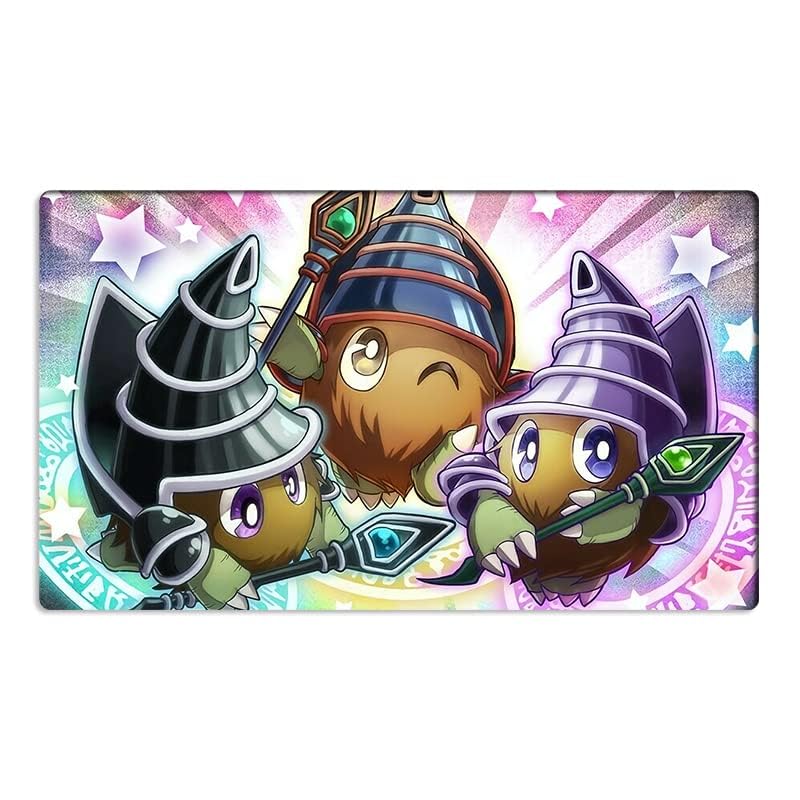 Kuriboh TCG CCG Playmat - Durable Mouse Pad for Trading Card Games, Board Games, and Tabletop RPGs - Includes Free Storage Bag for Home, Office, and Gaming Events