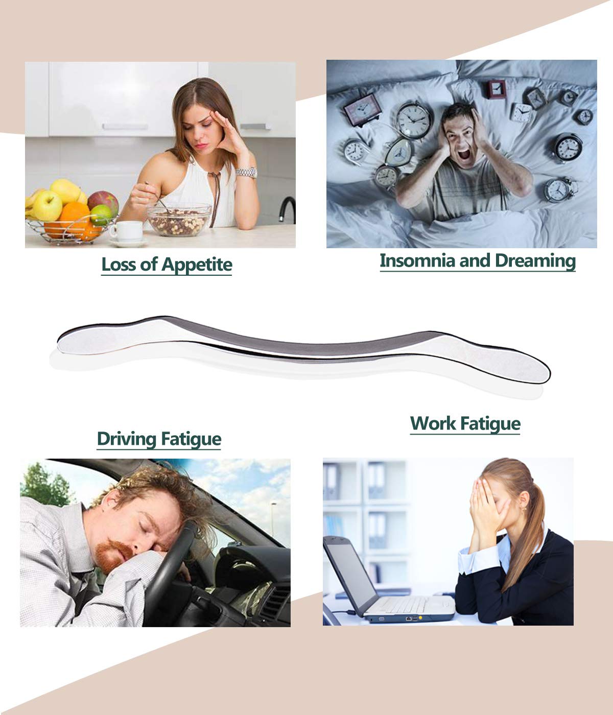 Professional Stainless Steel Gua Sha Scraping Massage Tool for Muscle Relief - IASTM Therapy Instrument for Soft Tissue Mobilization & Pain Management - Perfect for Facial, Neck, Back & Body Massage at Home or Spa