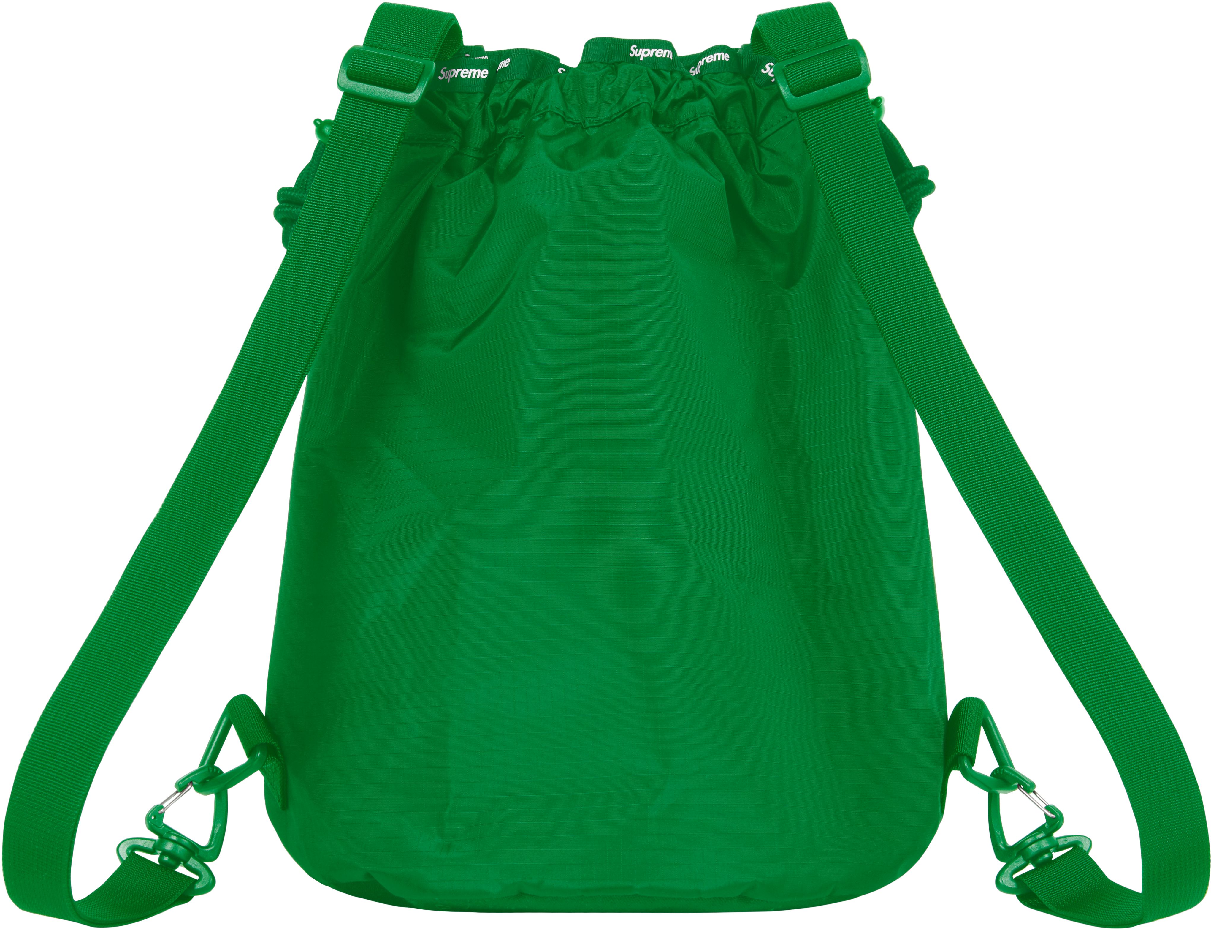Supreme Mesh Small Backpack for Men & Women - Lightweight Green Daypack for Travel, Gym, Hiking & School - Water Resistant Compact Backpack