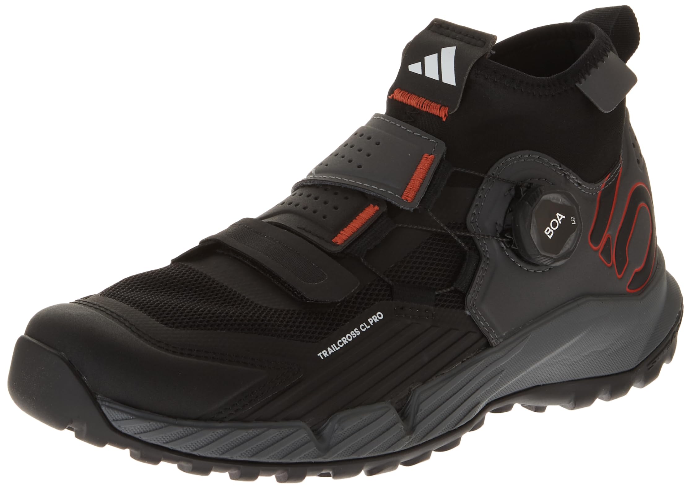 Adidas Five Ten Trailcross Pro Clip-in Mountain Bike Shoes - Men's & Women's MTB Cycling Shoes for Trail Riding, Hiking & Outdoor Adventures
