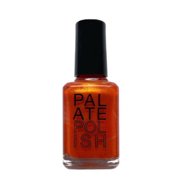 Palate Polish Clementine Nail Polish - Long Lasting Orange Nail Lacquer for Manicures & Pedicures | Perfect for Summer Nails, Beach Vacations & Everyday Wear