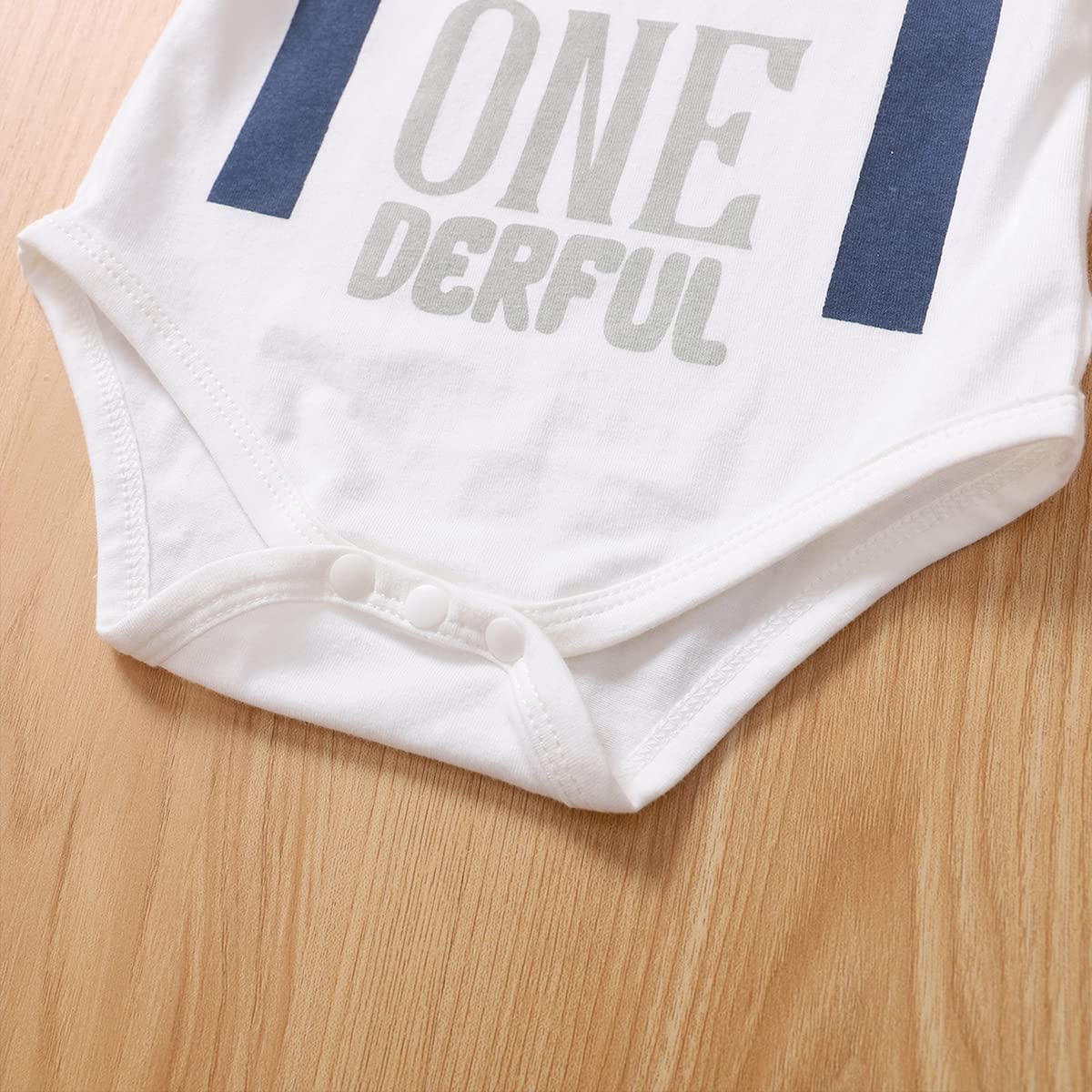 Mr. One-derful 1st Birthday Outfit for Baby Boys | Cute First Birthday Clothes | Perfect for Birthday Photos, Cake Smash & Special Celebrations