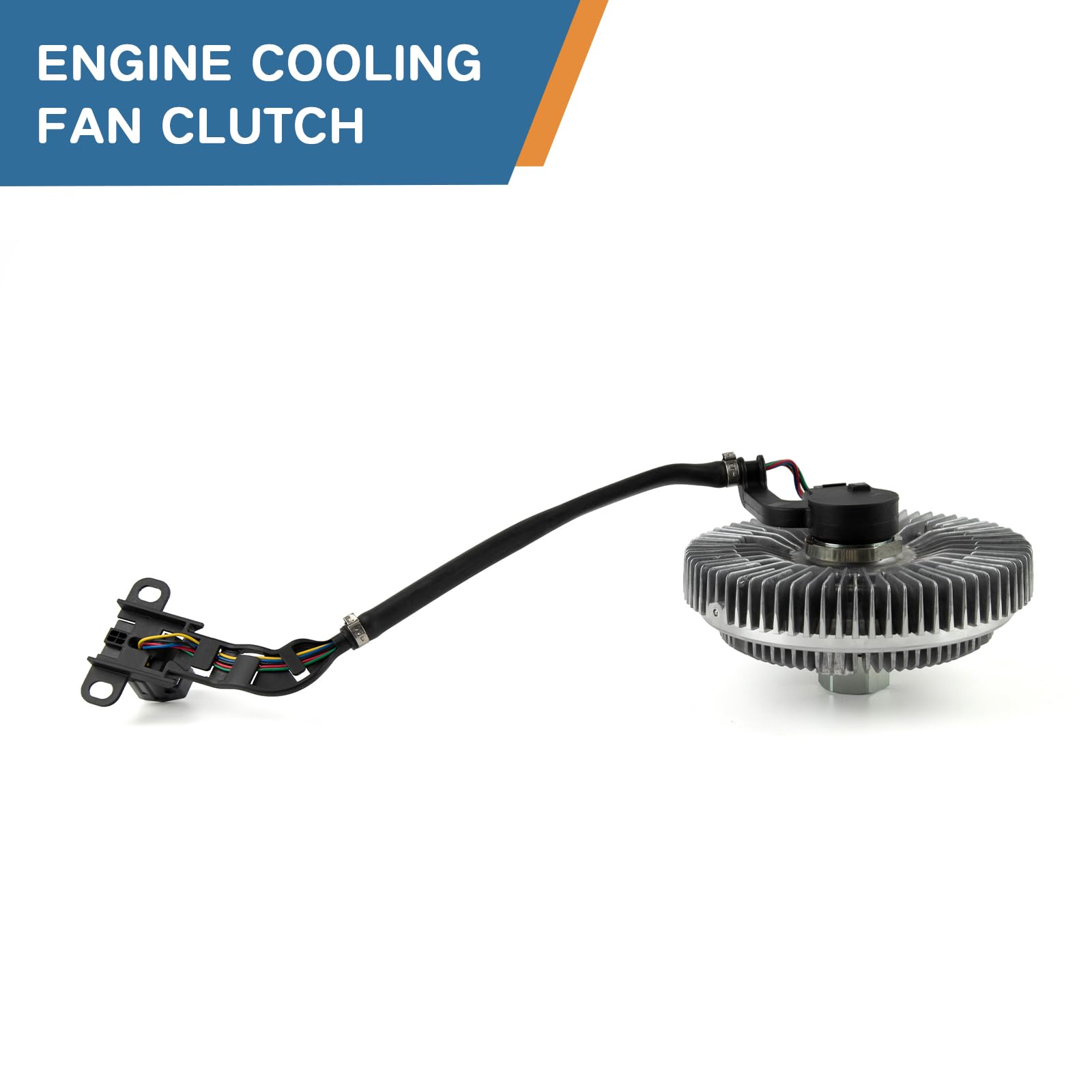 Fan Clutch Replacement for Dodge Ram 2500 3500 4500 5500 (2010-2013) 6.7L L6 Diesel - Fits OEM Part Numbers 3291, 68155609AB, 326-00154, 326-00153, 326-00166, 9202510, 622-009, 55056932AC, 55056932AE, 55056932AF - Heavy Duty Cooling System Upgrade for Towing & Off-Road Use