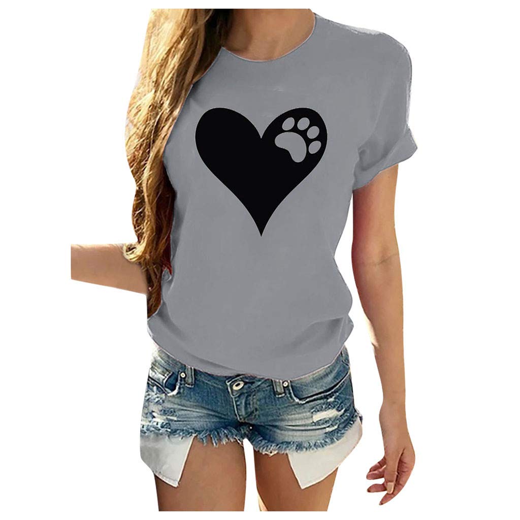 Gibobby Women's Casual Summer T-Shirts - Short Sleeve Round Neck Cotton Tee with Pocket & Knot Tunic Tops | Lightweight Breathable for Hot Weather | Beach, Vacation, Daily Wear | Office, Yoga, Travel | Outdoor Activities, Lounging, Casual Outfits | Perfect for Summer Dressing, Weekend Getaways and Relaxing at Home