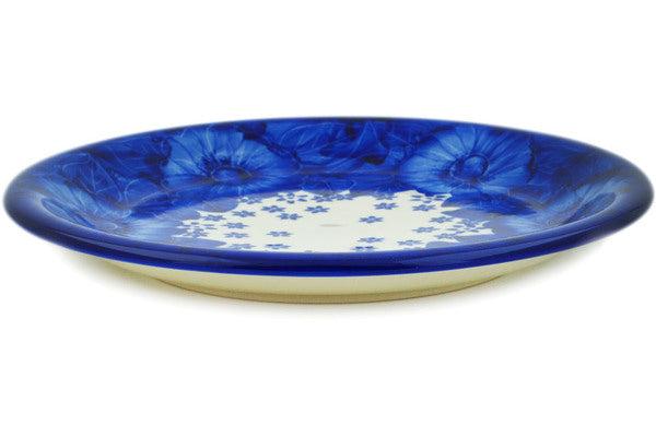 10-Piece Divine Cobalt Blue Dinner Plate Set - Elegant Ceramic Plates for Formal Dining, Everyday Meals & Special Occasions