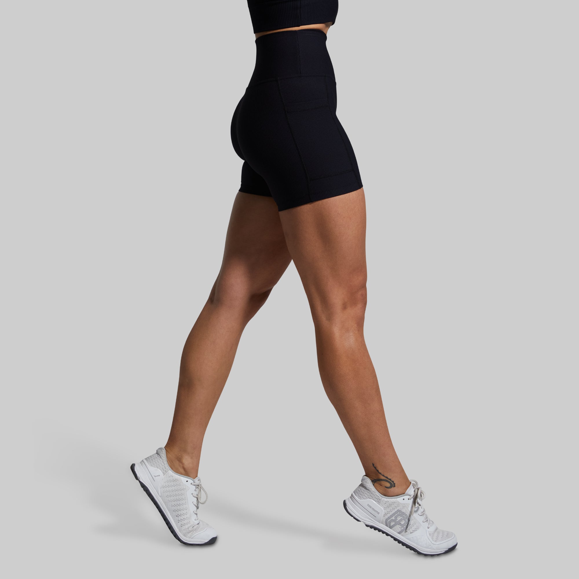 All or Nothing Women's Workout Shorts - Black High Waist Gym Running Yoga Athletic Shorts for Women | Perfect for Fitness, Training & Lounge Wear