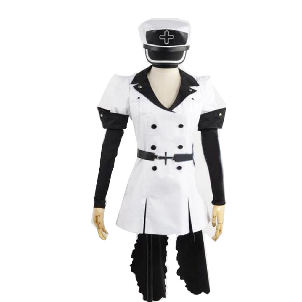 Anime Women's Esdeath Empire Cosplay Costume - Akame ga Kill! Winter Coat Outfit for Conventions, Halloween & Cosplay Events