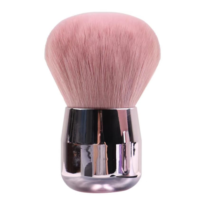 Flat Top Kabuki Foundation Brush Set (4 Pack) - Premium Makeup Brushes for Liquid & Powder Foundation - Perfect for Professional & Everyday Makeup Application