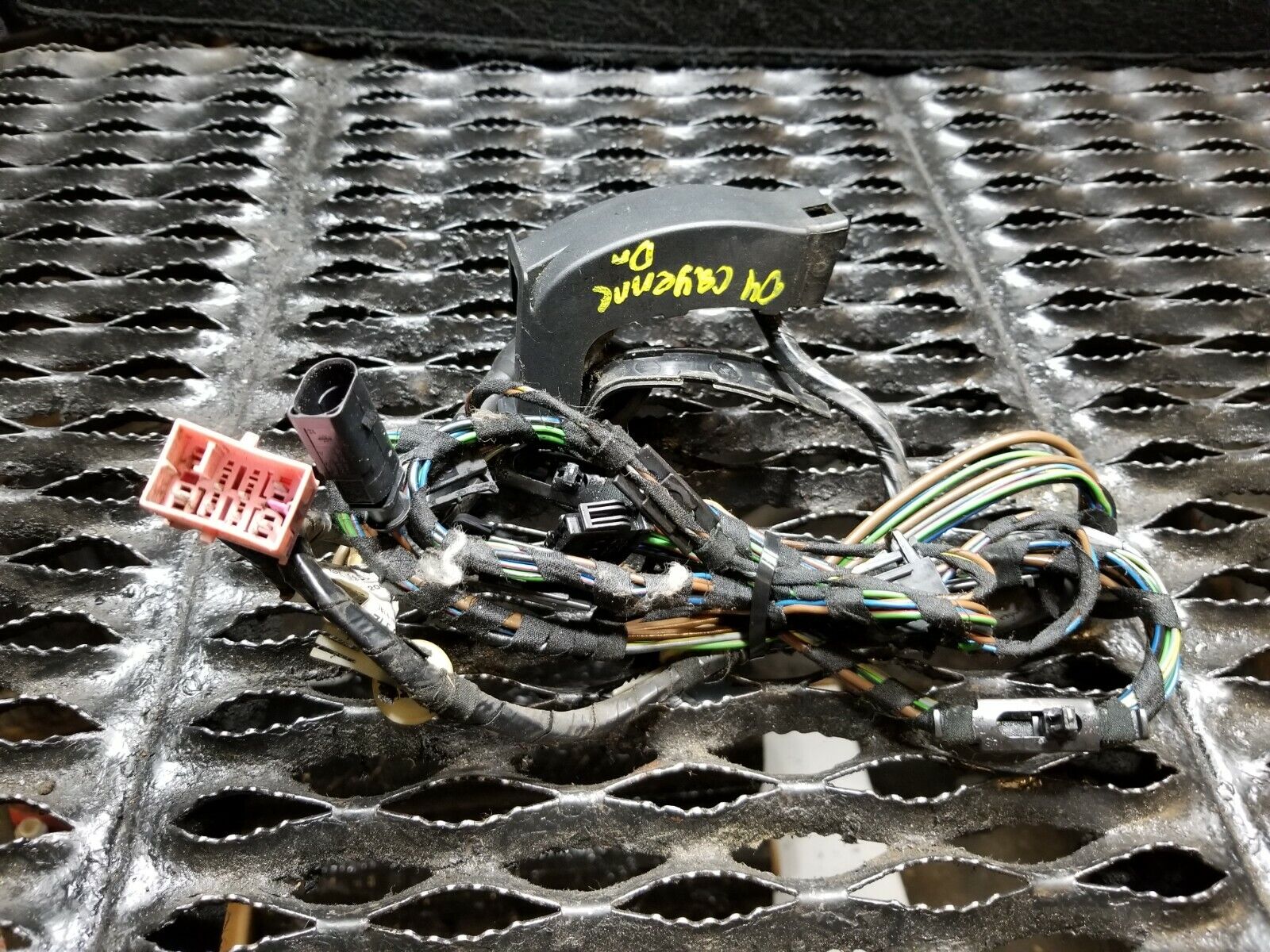 04-06 Porsche Cayenne Rear Hatch Trunk Lid Wire Harness - Left Driver Side OEM Replacement Part - Perfect for Electrical Repairs & Trunk Accessory Installations