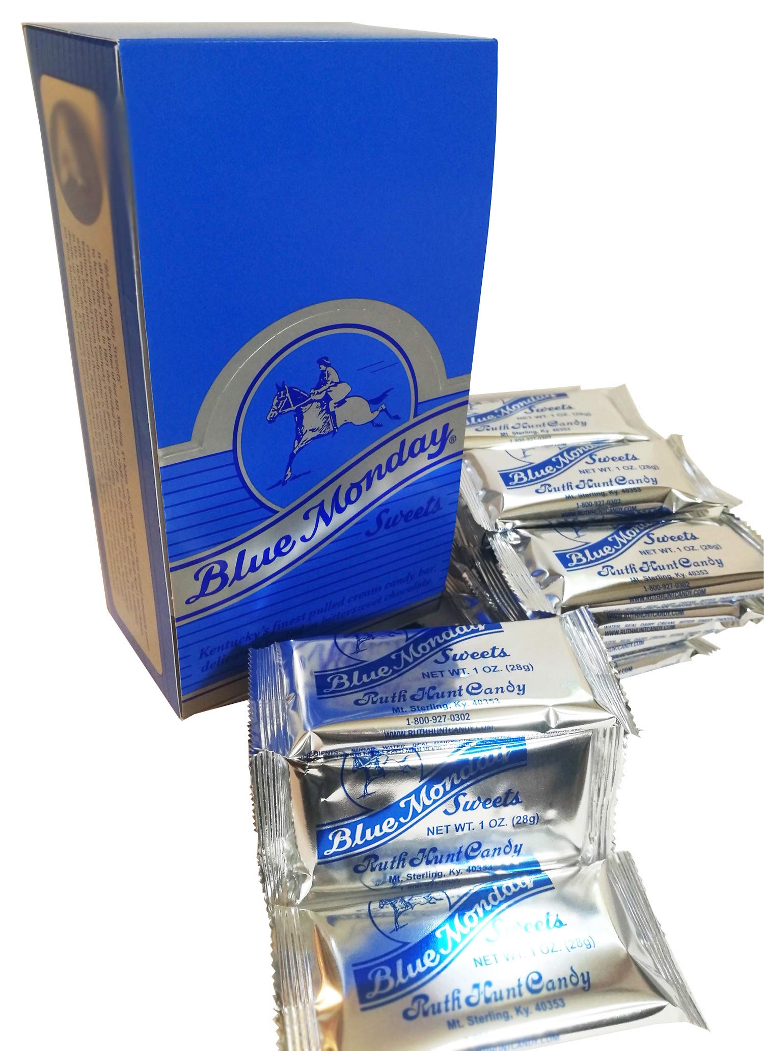 Blue Monday Candy Bars - Delicious Chocolate Treats for Parties, Gifts & Snacking | Bulk Candy for Halloween, Christmas & Birthdays