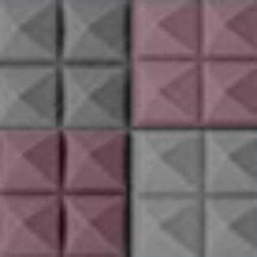 Burgundy & Gray
