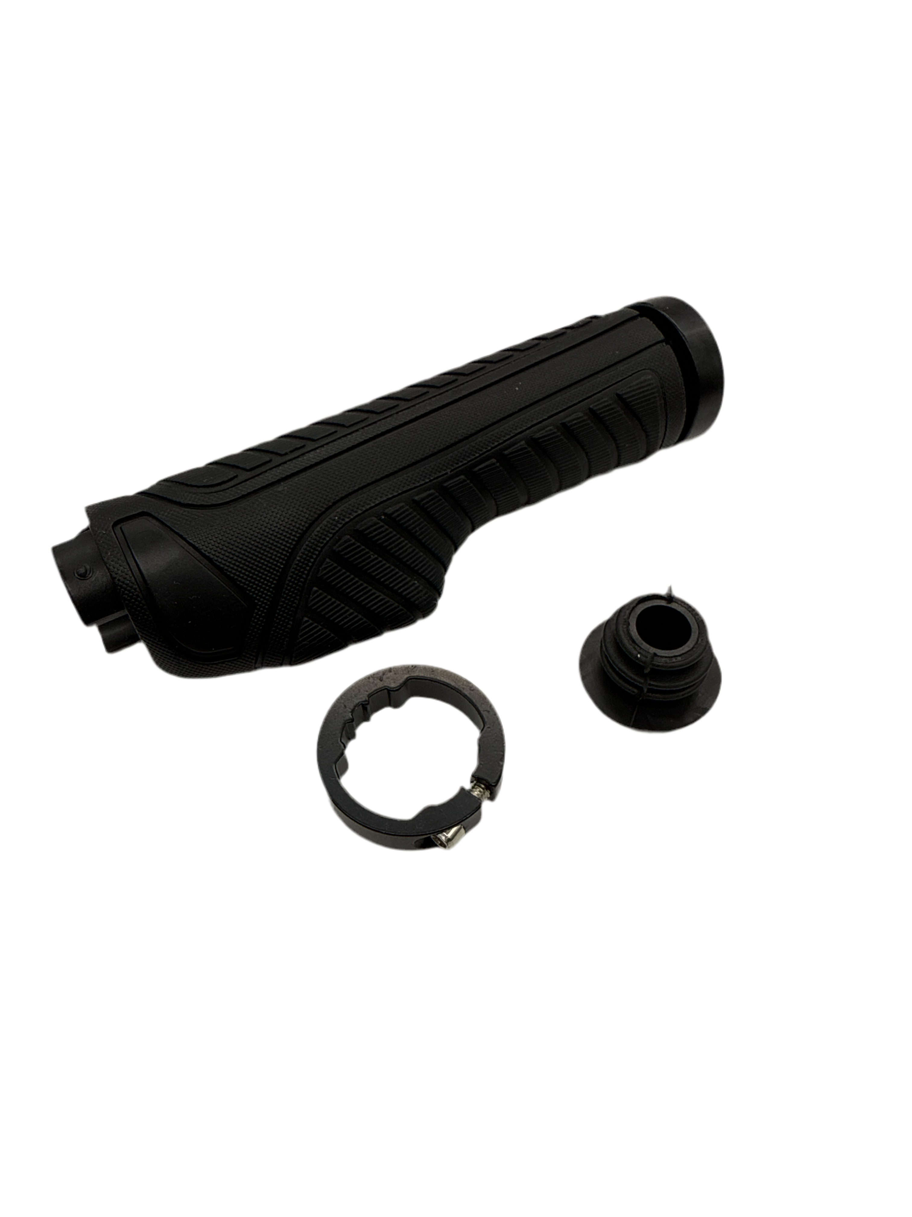 Punk Rider Left Grip - Motorcycle Handlebar Grip for Harley Davidson, Cruiser & Chopper Bikes - Perfect for Comfort Ride, Long Distance Touring & Custom Bike Builds