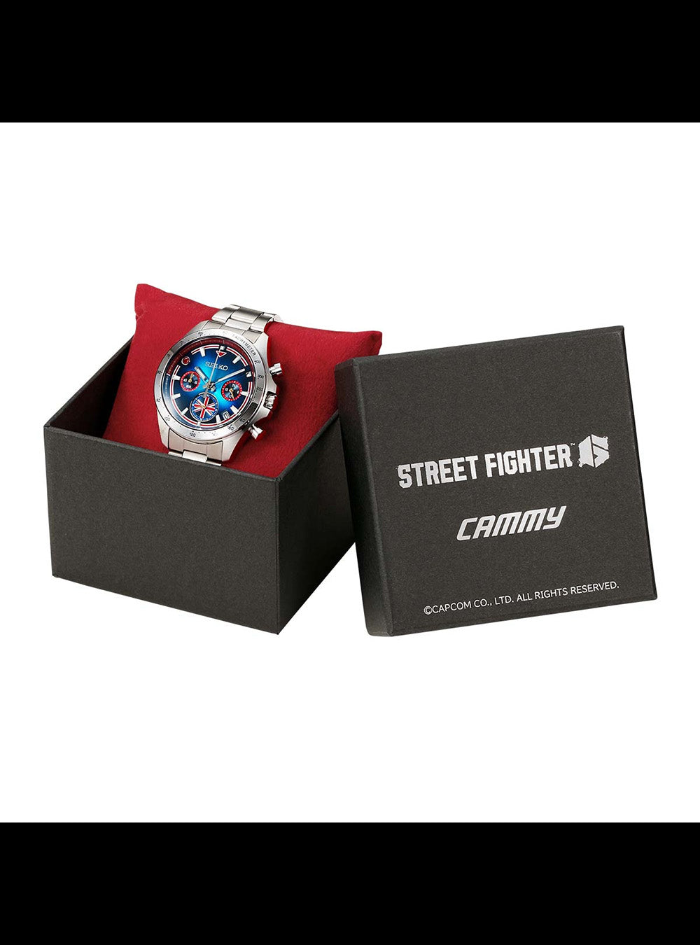 SEIKO x STREET FIGHTER 6 Limited Edition Japanese Made Watch - Exclusive Collector's Item for Gamers & Anime Fans | Perfect for Cosplay, Gaming Events & Streetwear Fashion