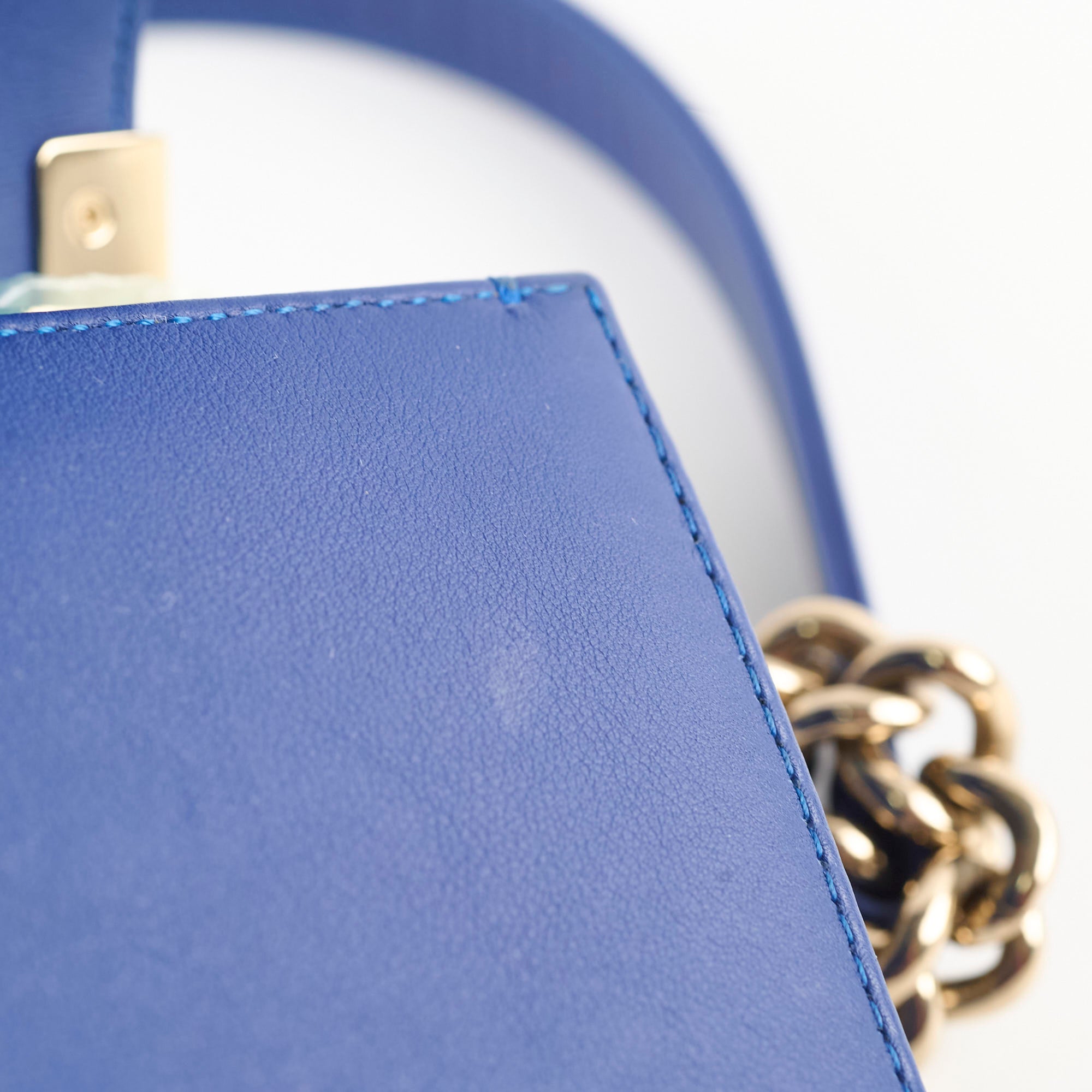 Chanel Small Boy Navy Raffia Crossbody Bag - Luxury Designer Handbag for Women | Perfect for Summer, Travel & Everyday Use
