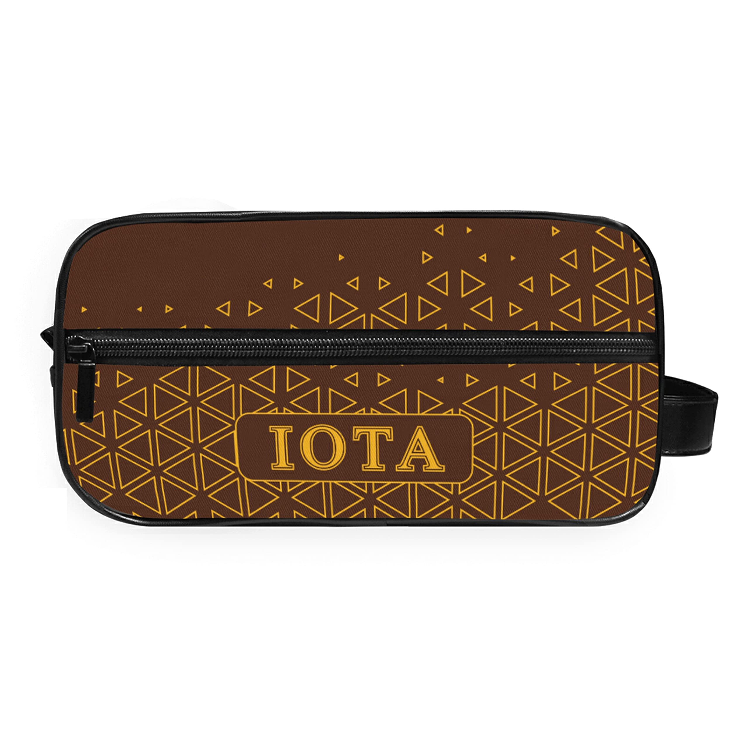 Bad Bananas Iota Phi Theta Fraternity Travel Bag & Toiletry Organizer - Officially Licensed Greek Gear for College Dorm, Gym & Weekend Getaways