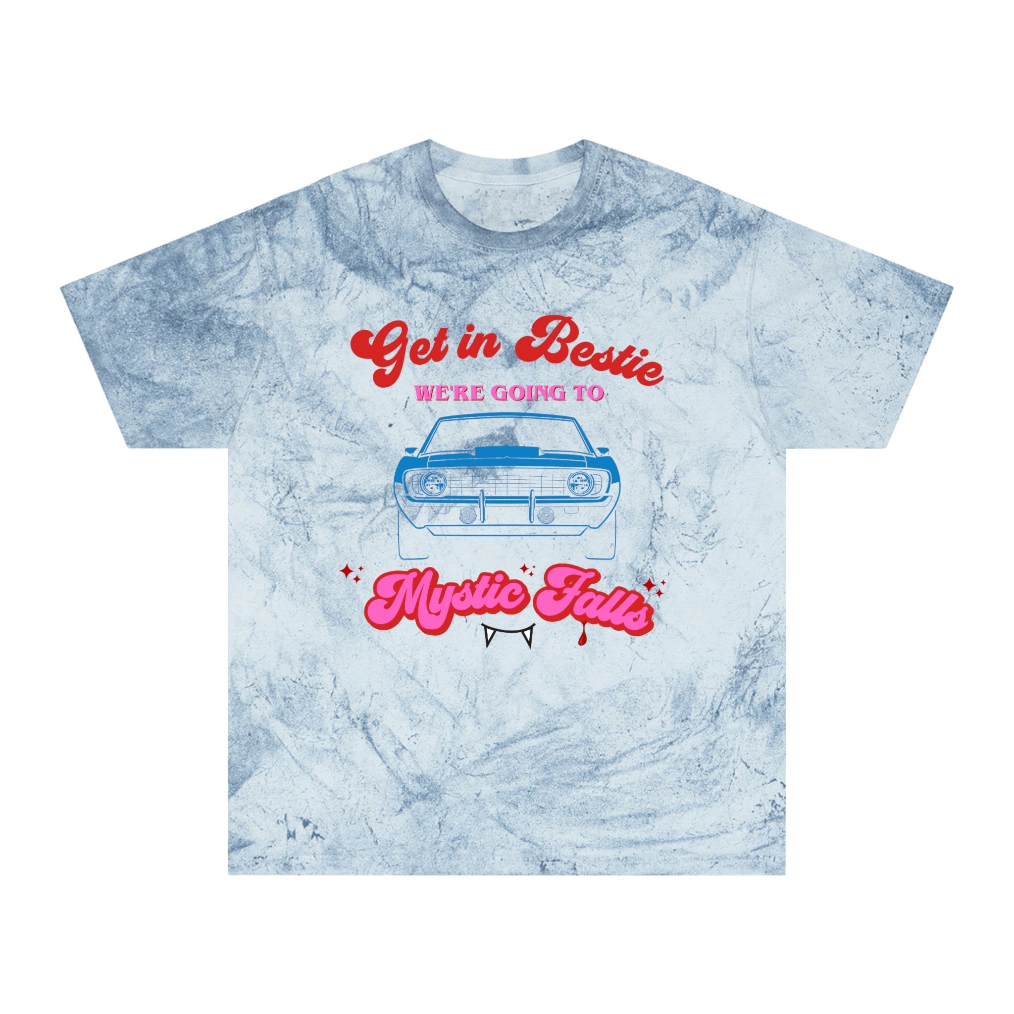 Mystic Falls TVD Shirt - Salvatore Brothers Merchandise | Team Damon & Team Stefan Apparel | Perfect Gift for Vampire Diaries Fans | Wear for Cosplay, Conventions & Fan Events