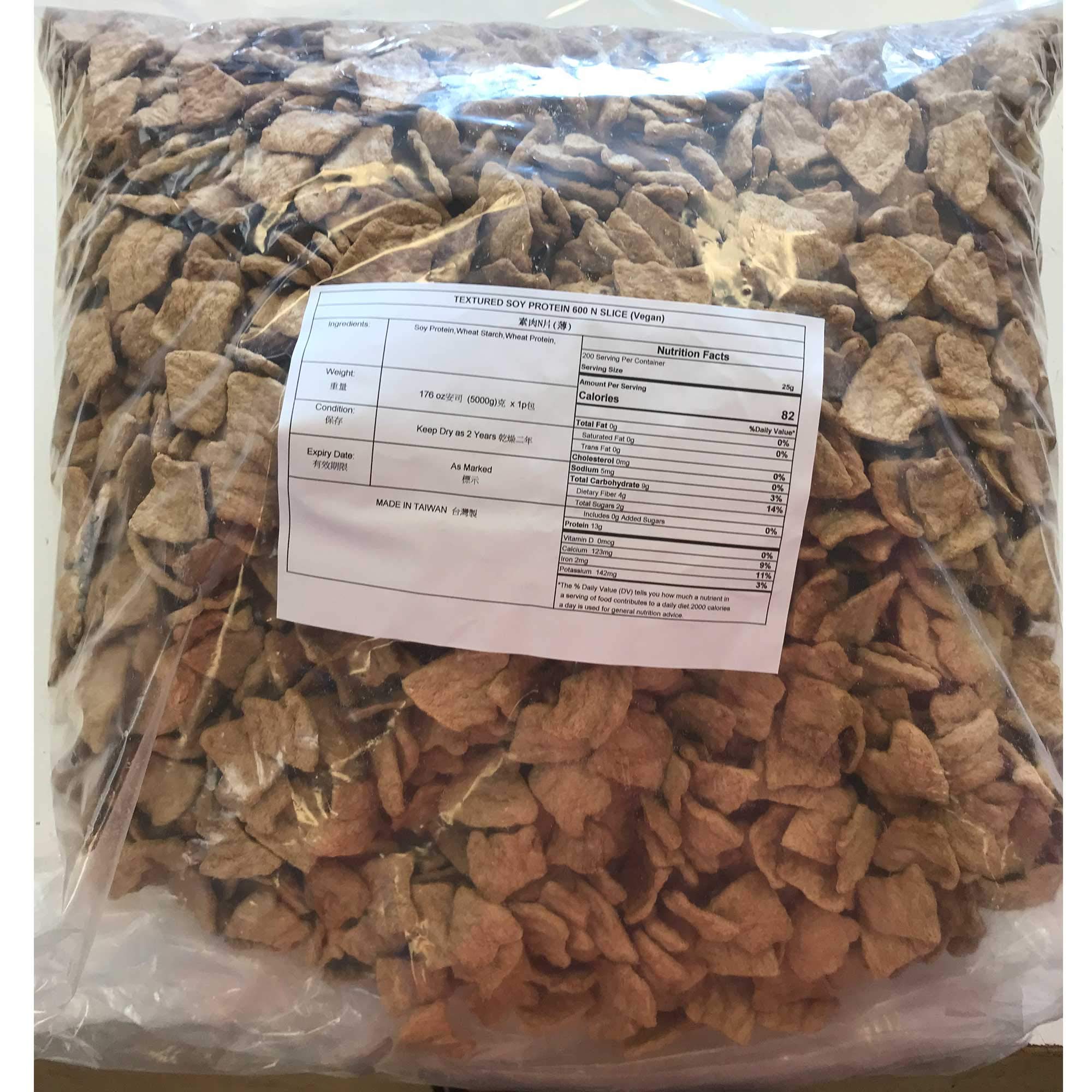 SÖYKIN SLABS Bulk - 11 LBS Box of 100% Plant-Based Textured Vegetable Protein | Vegan, Non-GMO, Cruelty-Free Healthy Meat Alternative for Burgers, Tacos, Stir-Fries & Meal Prep